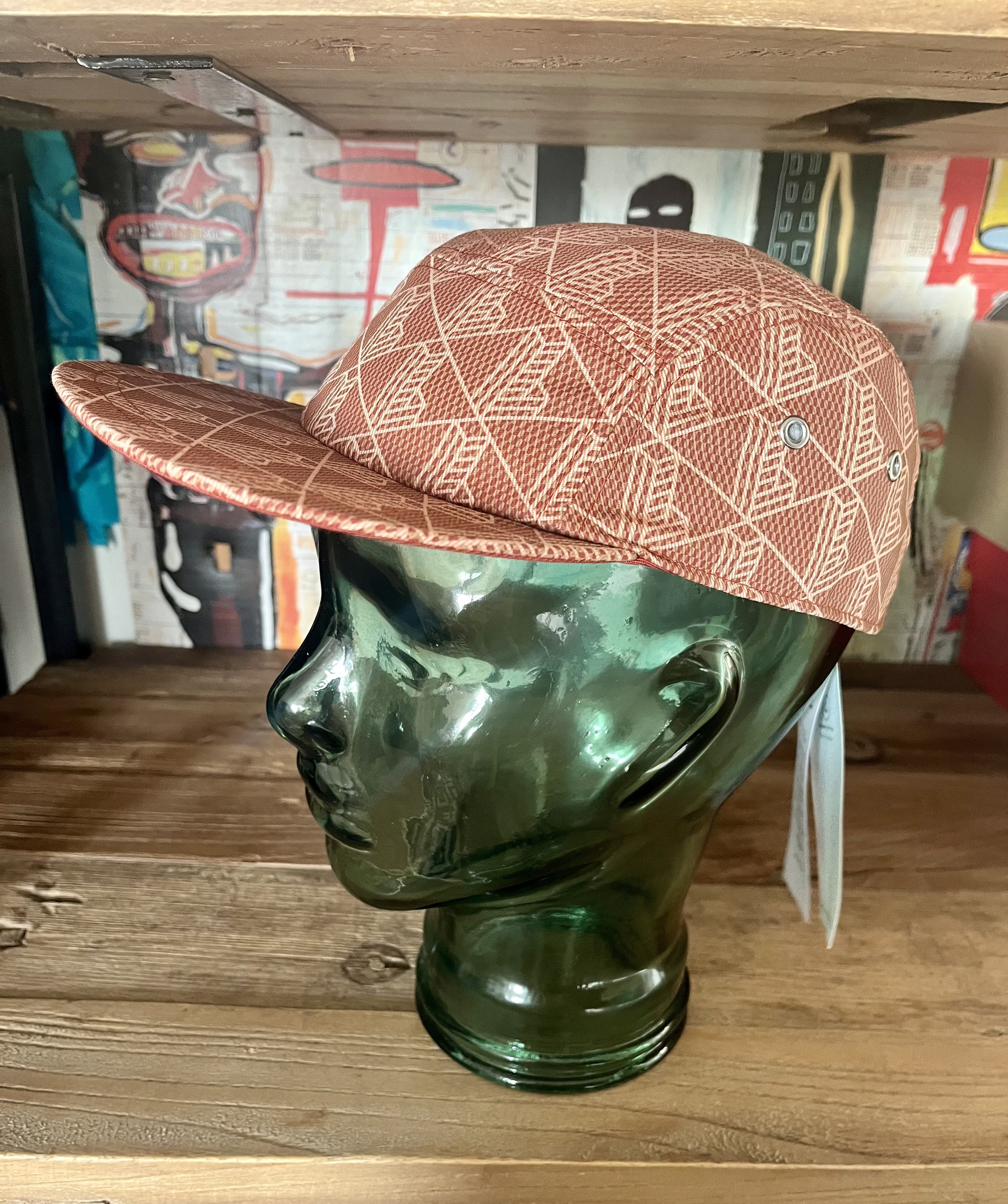 Lacoste Lacoste geometric panel cap girolle marron Large new Size ONE SIZE - 2 Thumbnail