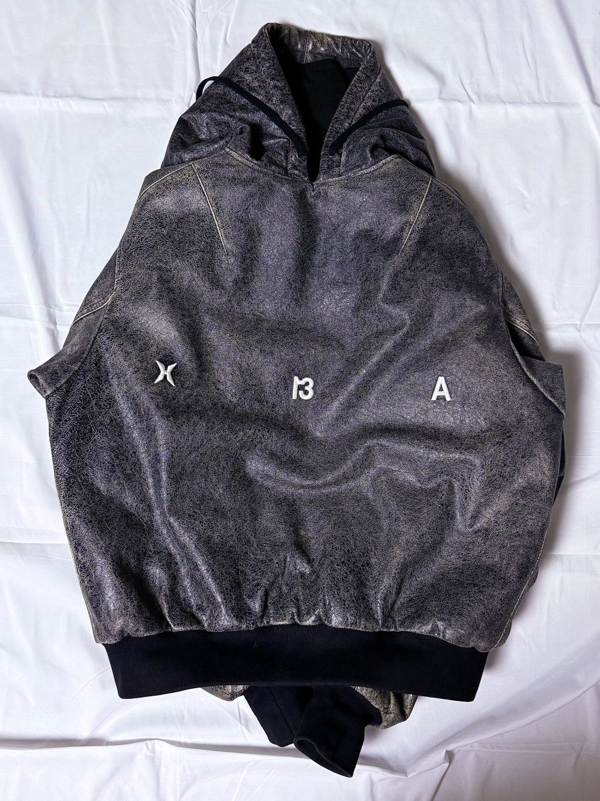 Hood By Air Hood by Air Leather Bomber Jacket Size US M / EU 48-50 / 2 - 2 Thumbnail
