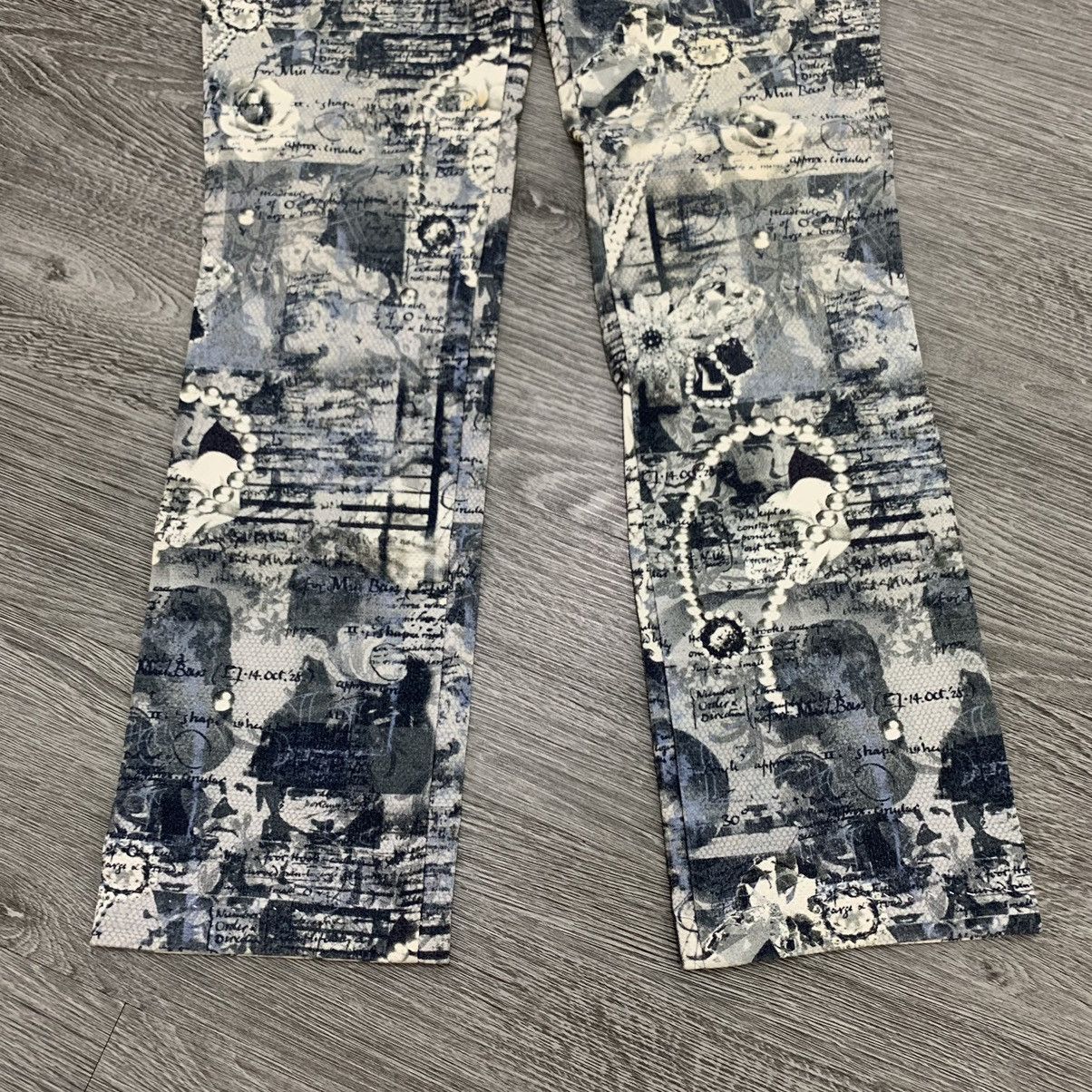 20471120 🇯🇵Ba-tsu Printed Punk Style Pant🇯🇵 Size US 26 / EU 42 - 3 Thumbnail