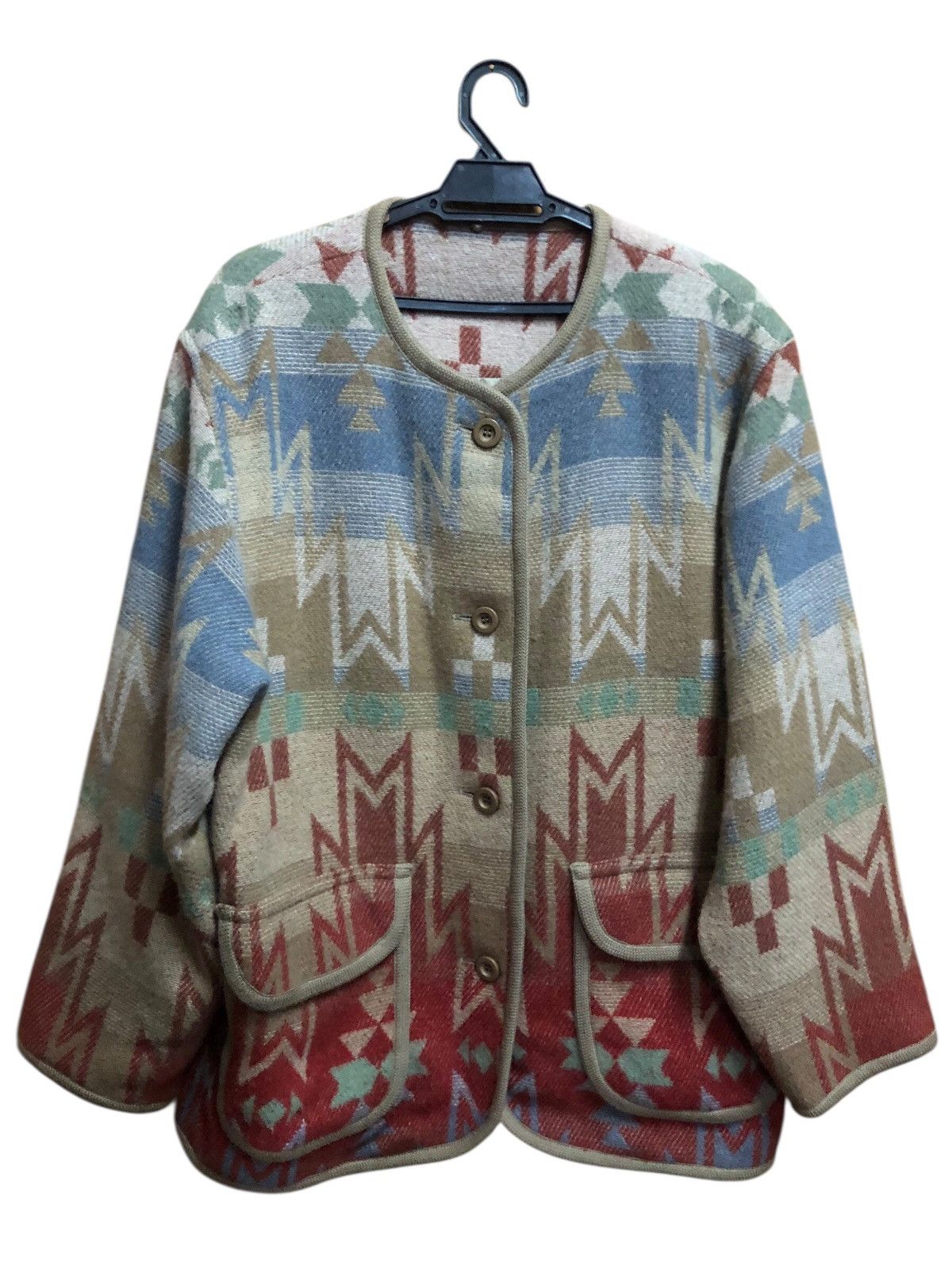 Deja -Vu Navajo Native Wool Jacket