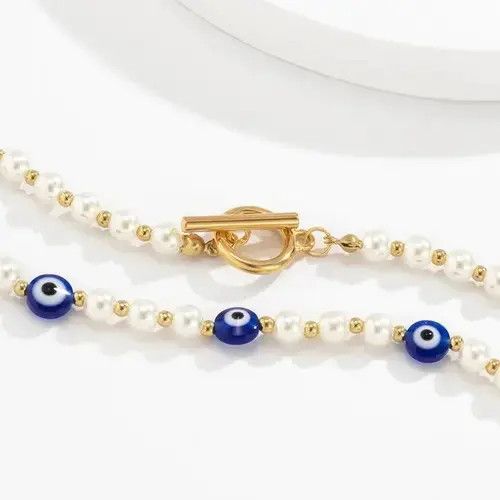 Jewelry × Vintage Streetwear Pearl Necklace Jewerly y2k Size ONE SIZE - 4 Thumbnail