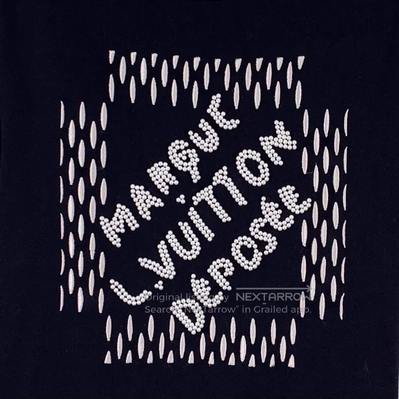 Louis Vuitton Louis Vuitton Black logo monogrammed beaded cotton short s Size US XS / EU 42 / 0 - 4 Thumbnail