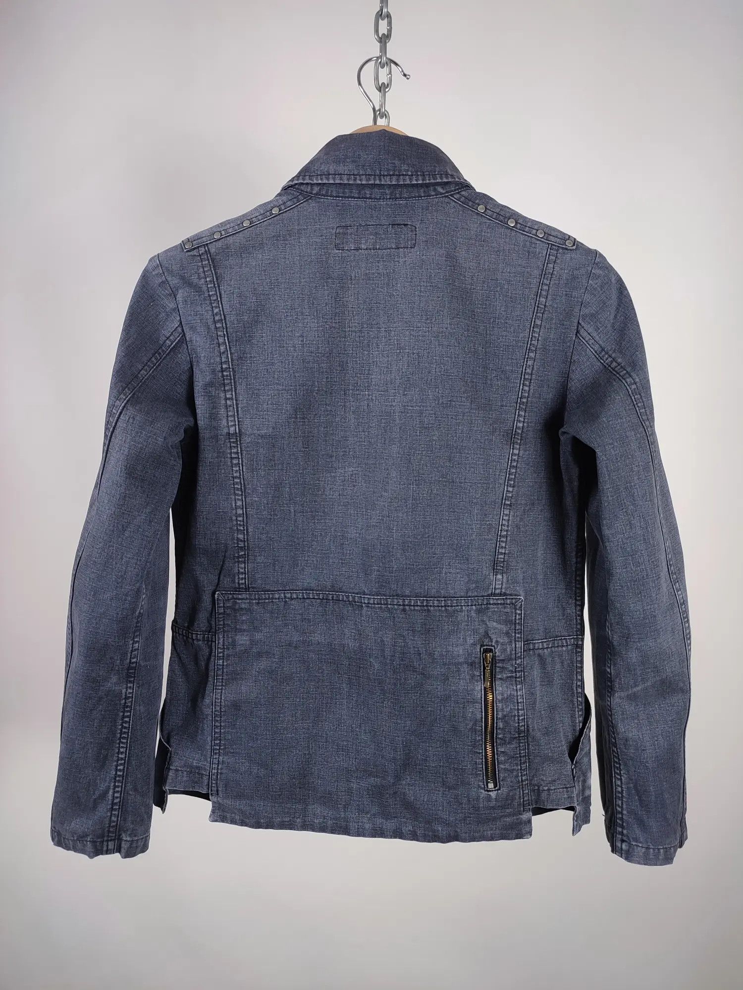 Diesel Vintage Diesel Multi Pocket Denim Jacket Size US S / EU 44-46 / 1 - 13 Thumbnail