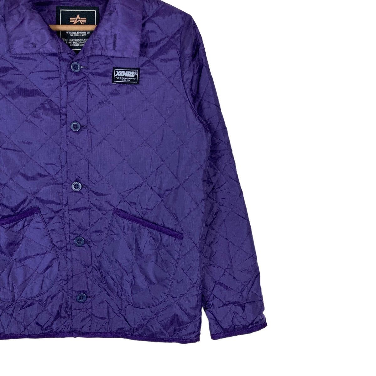Alpha Industries Vintage Alpha Industries Collab with XGirl Flat Button Size US S / EU 44-46 / 1 - 5 Thumbnail