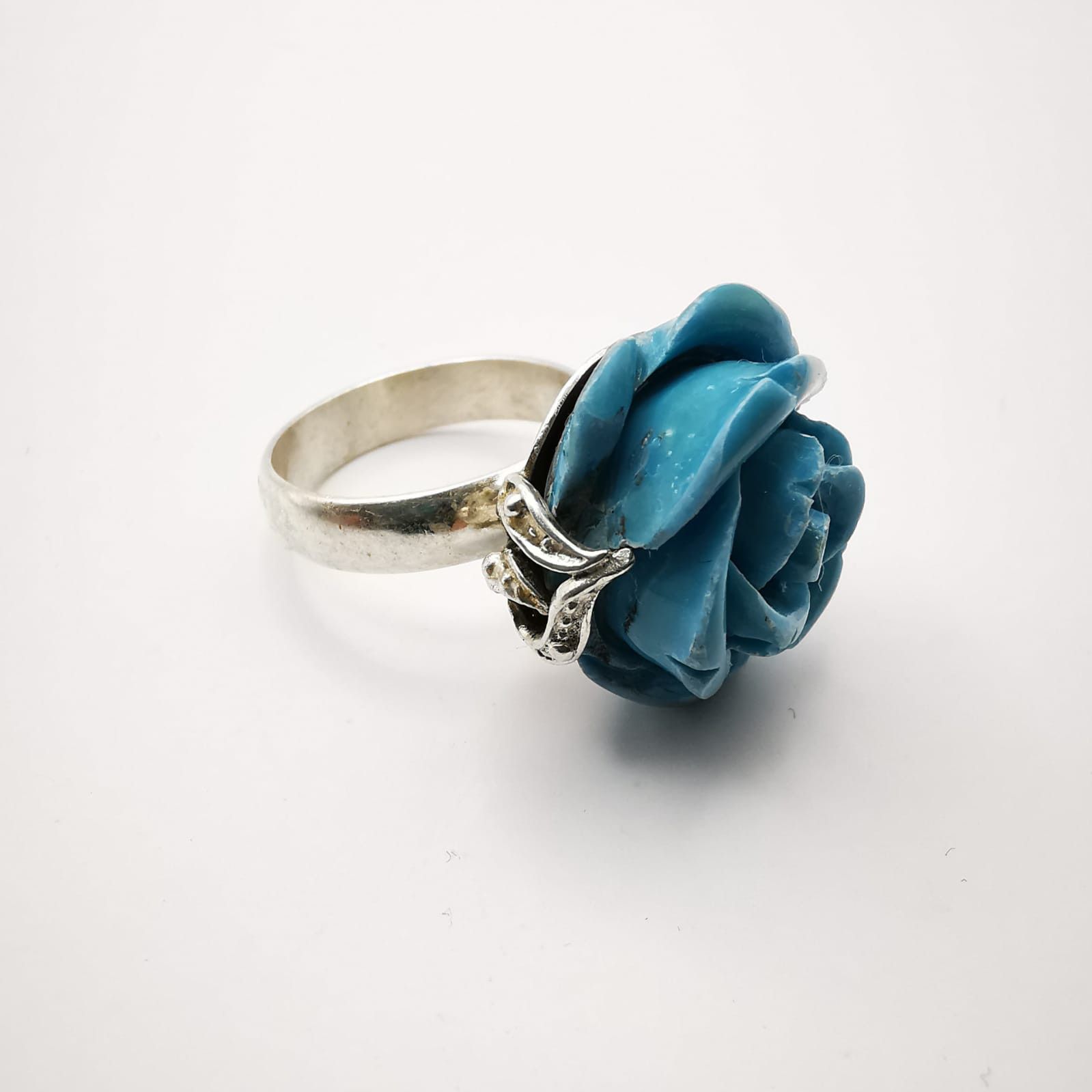 Vintage Chic 925 Sterling Silver Ring Cubic Zirconia 7 g