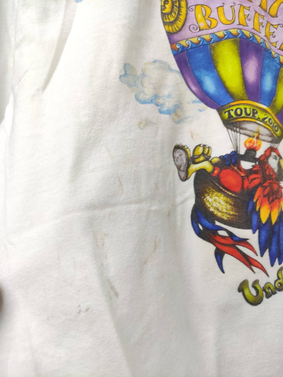 Band Tees Jimmy Buffett Under the Big Top Tour Long Sleeve T-Shirts Size US L / EU 52-54 / 3 - 6 Thumbnail