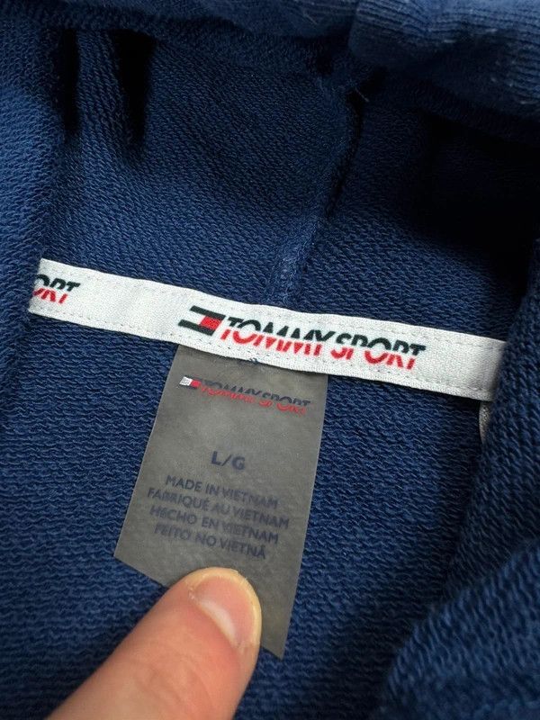 Tommy Hilfiger Tommy Hilfiger blue logo hoodie L Size US L / EU 52-54 / 3 - 5 Thumbnail