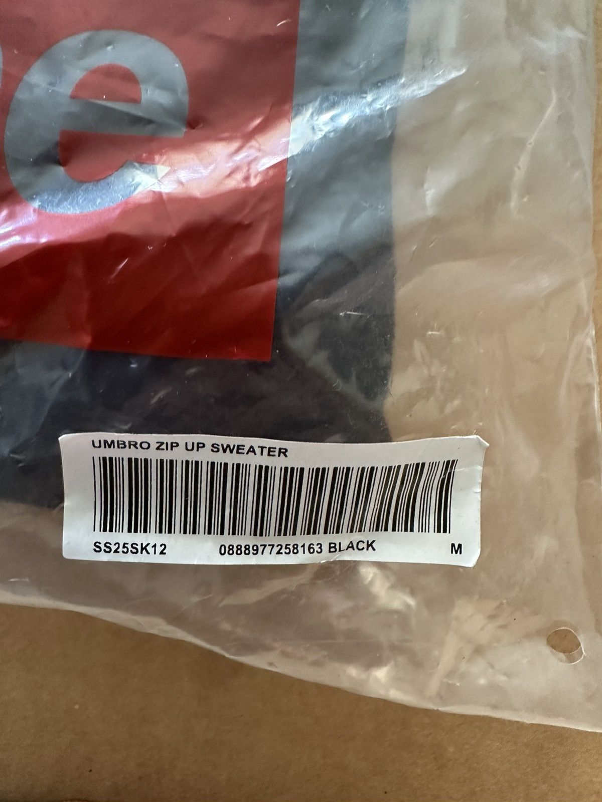 Supreme × Umbro Supreme Umbro Zip Up Sweater Black Medium Size US M / EU 48-50 / 2 - 3 Thumbnail