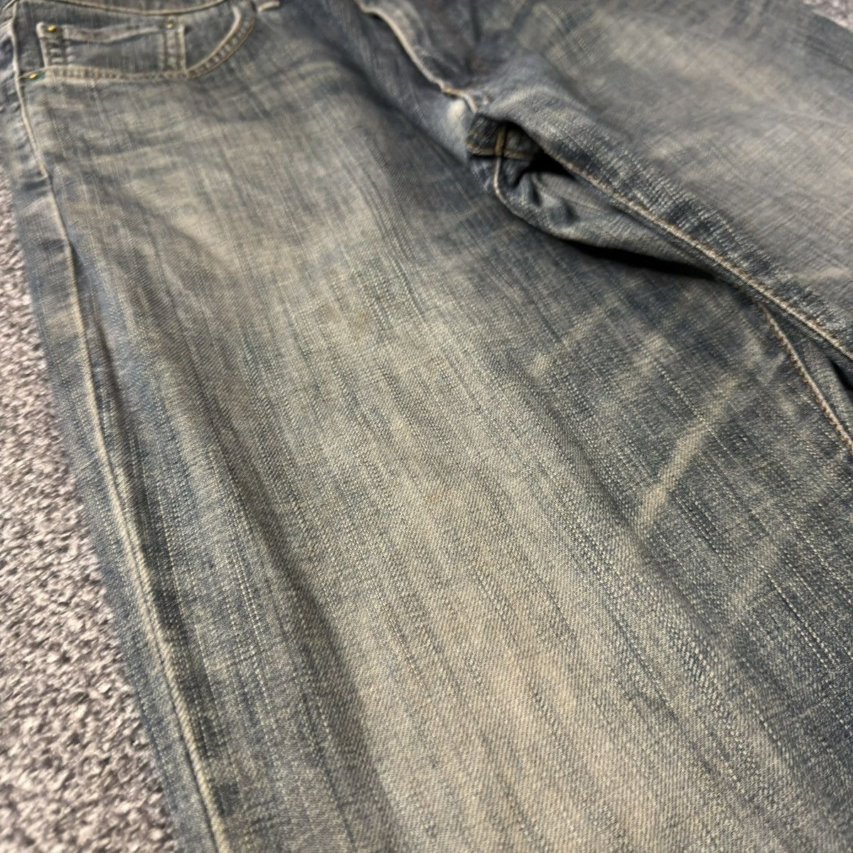 14th Addiction Vintage 90s Edwin 503 Baggy Rusty Japanese Dirty Denim Size US 30 / EU 46 - 6 Thumbnail