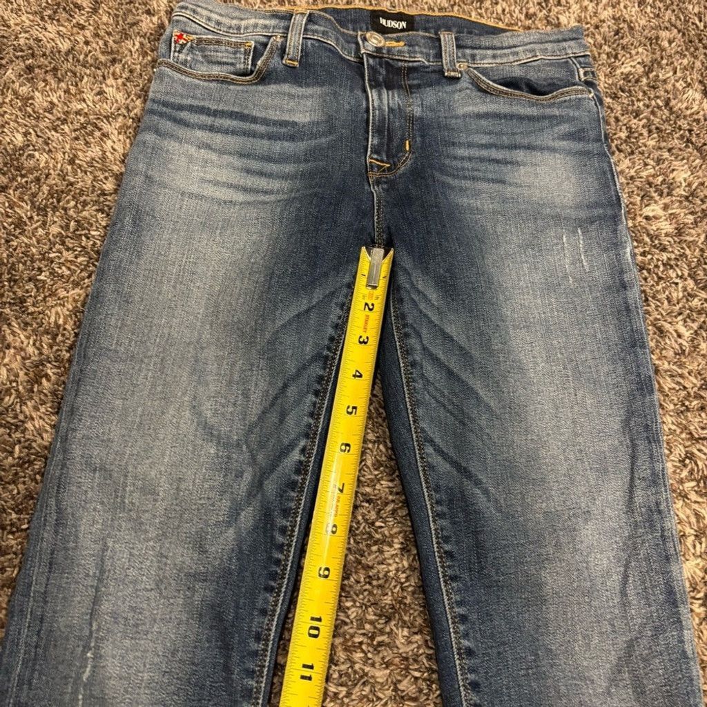 Hudson Hudson Jeans Women's Faded Blue Skinny Jeans Size 27" / US 4 / IT 40 - 5 Thumbnail