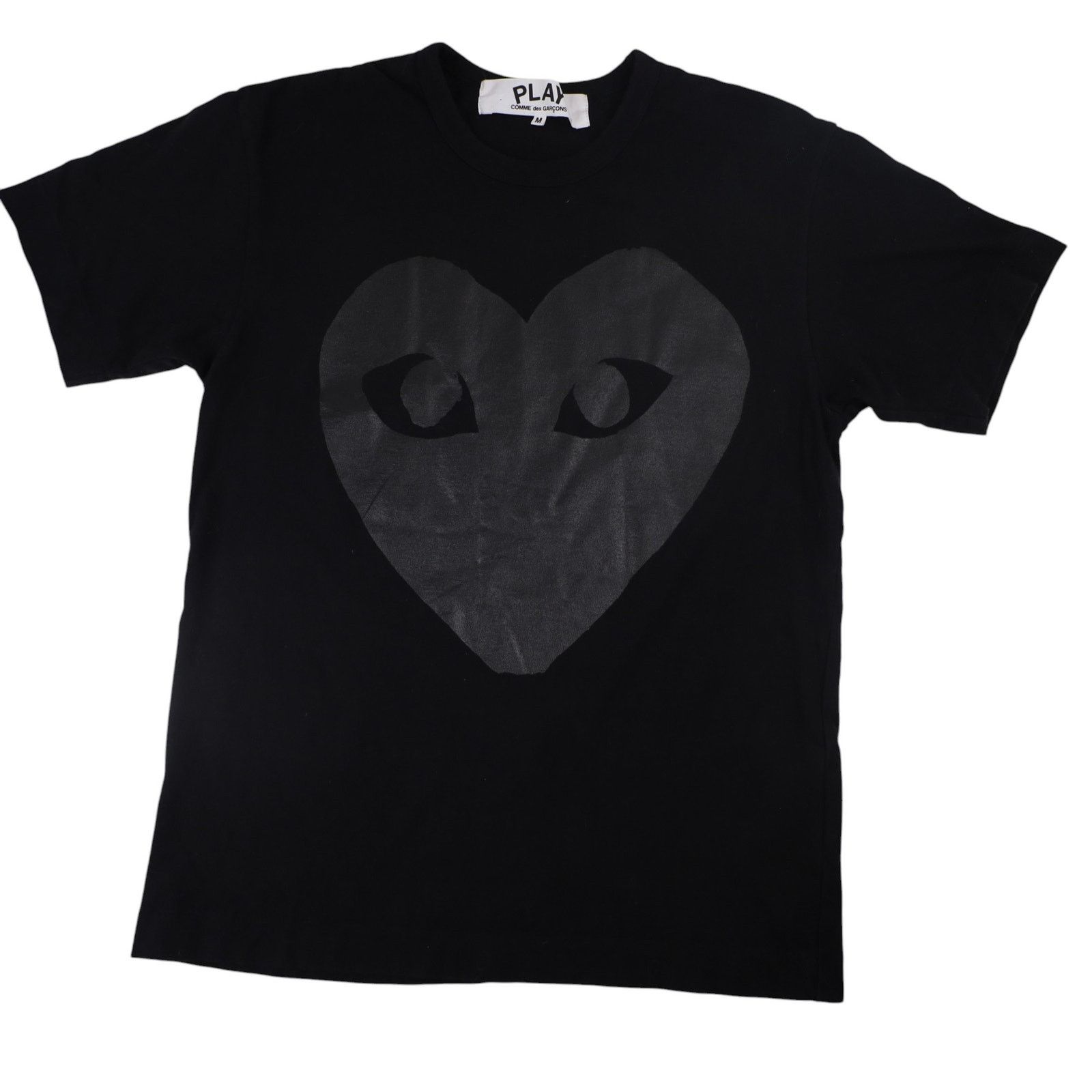 Comme Des Garcons Play Heart Front Back Graphic T Shirt