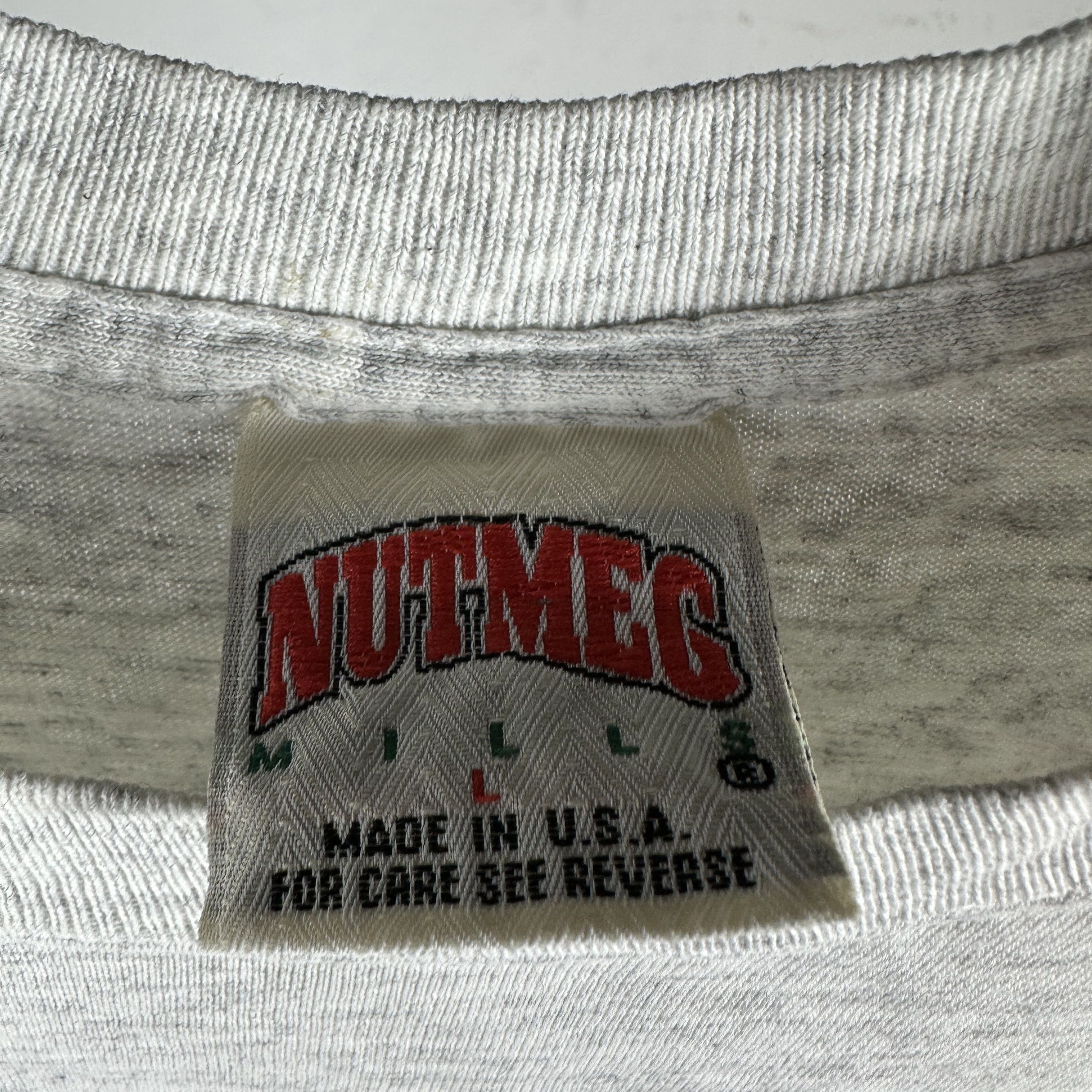 Vintage 1993 Minnesota Vikings Football NFL Breakthrough Nutmeg Tee Size US M / EU 48-50 / 2 - 5 Thumbnail