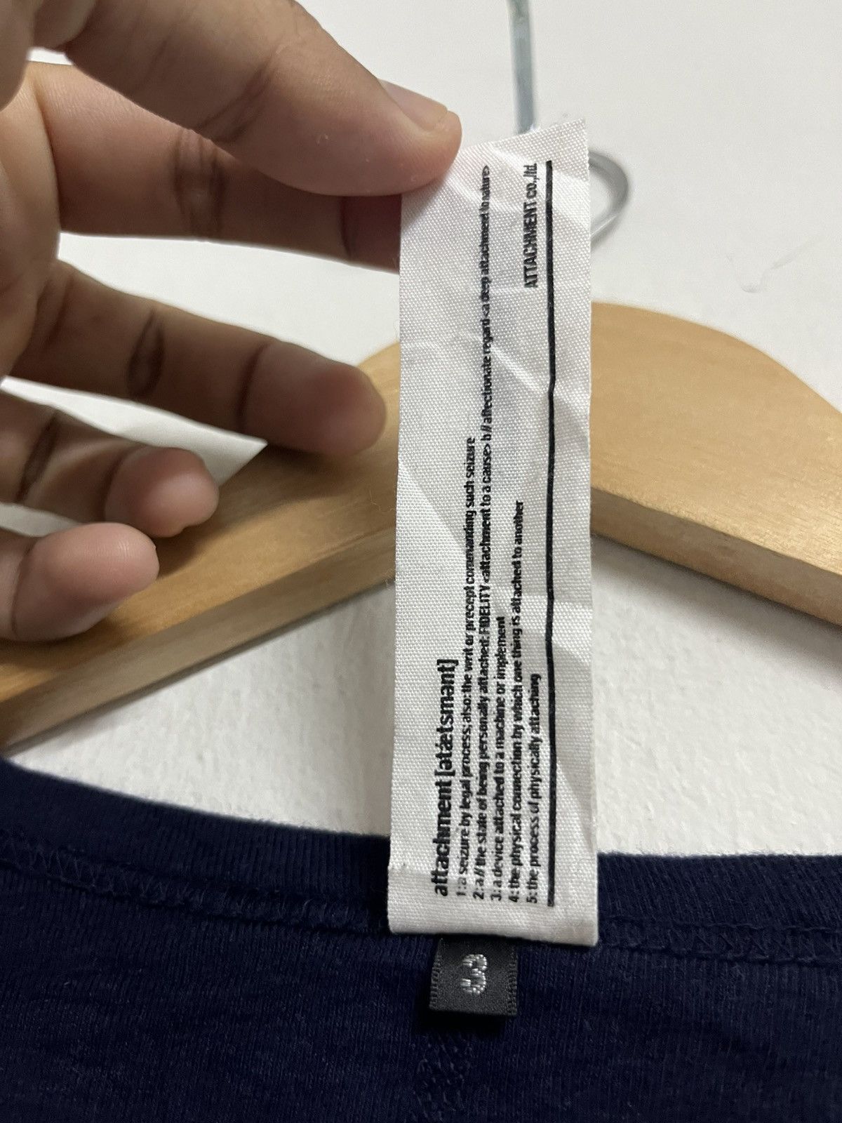 Attachment 💥Attachment JAPANESE DESIGNER Wide Neck Avant Garde Size US M / EU 48-50 / 2 - 6 Thumbnail