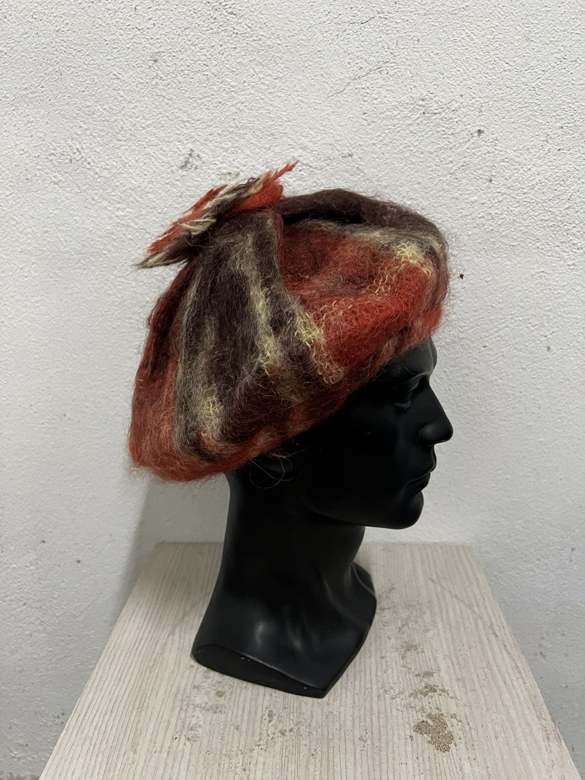 Vintage Vintage Mohair Beanie Hat Size ONE SIZE - 4 Thumbnail