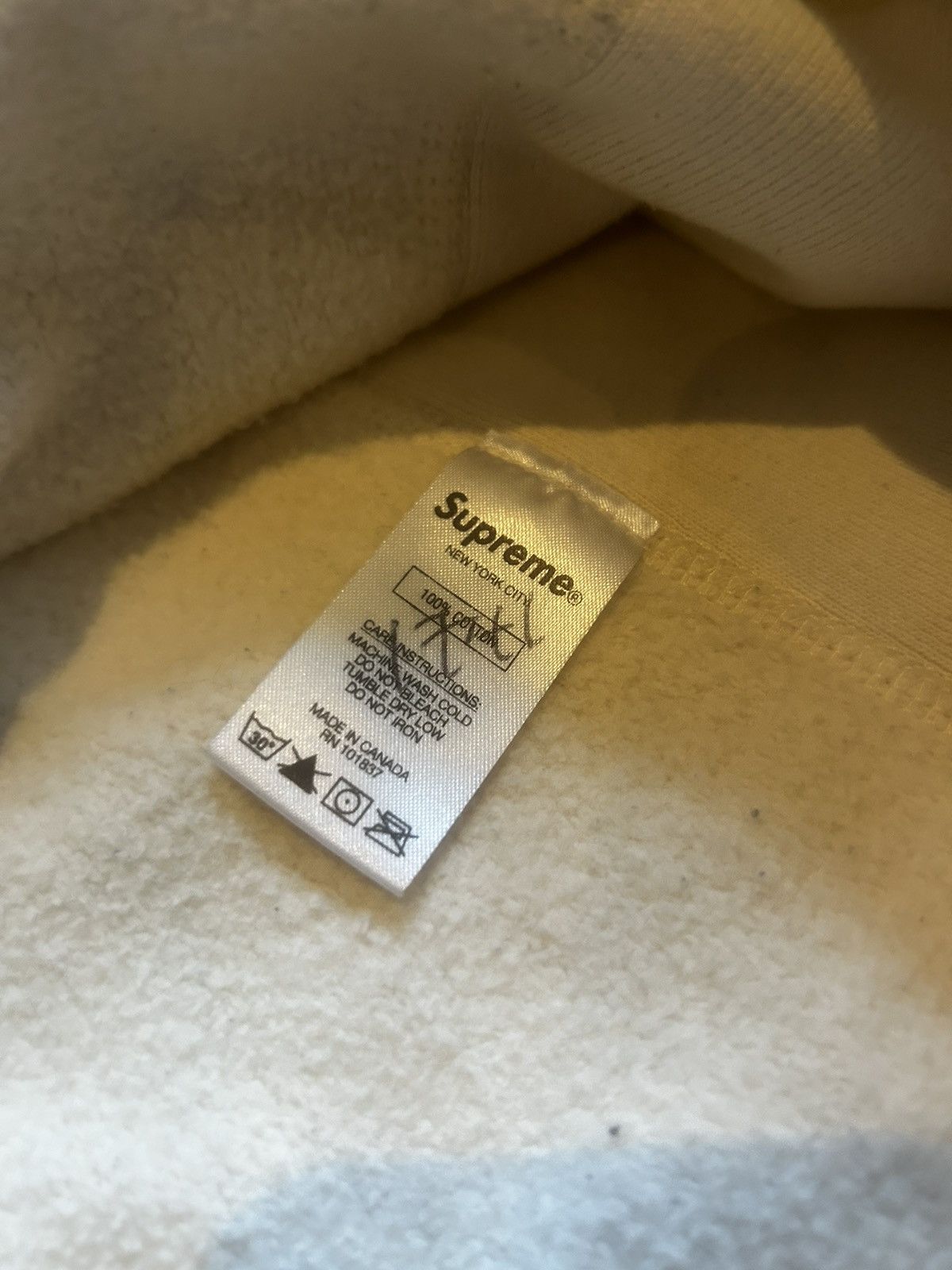 Supreme Supreme Box Logo Natural Size US L / EU 52-54 / 3 - 6 Thumbnail