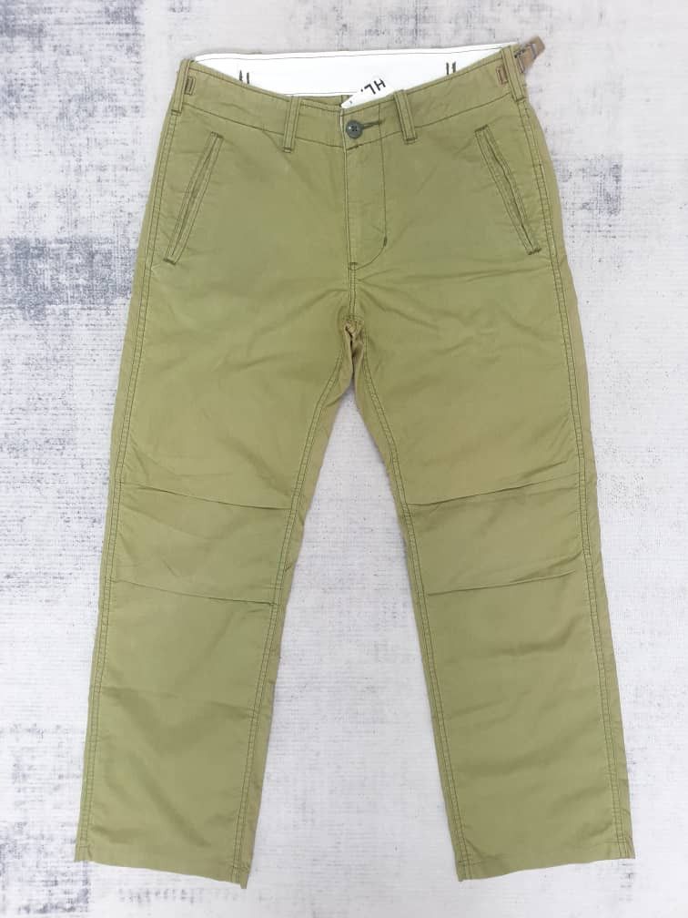 Margaret Howell Margaret Howell green olive pant Size US 29 - 1 Thumbnail