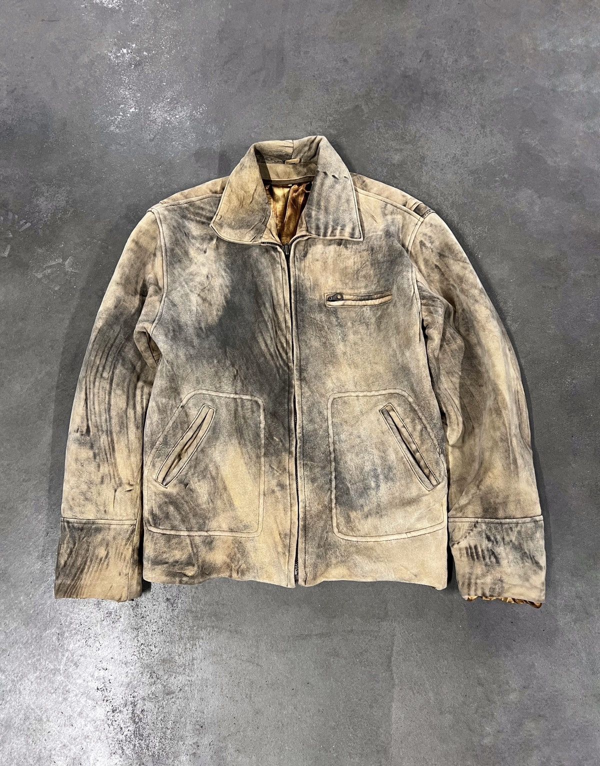Avant Garde × Vintage Faded Vintage Leather Jacket | Grailed Avant Garde × Vintage Faded Vintage Leather Jacket | Grailed