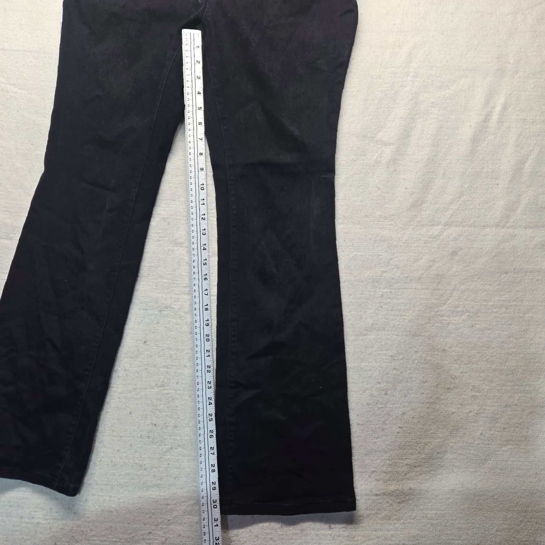 Vintage VINTAGE The Pioneer Woman Black Ankle Pants Stretch Women's L Large Pants Adult Women Black Stretch 90s? Size 36" / US 14 / IT 50 - 7 Thumbnail