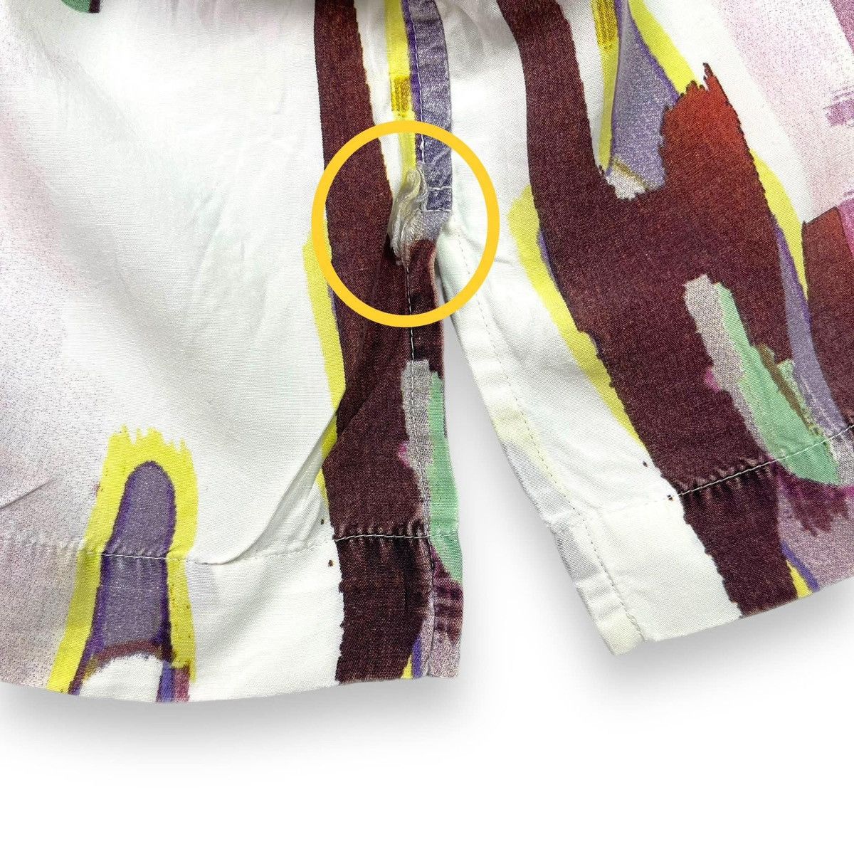 Issey Miyake ISSEY MIYAKE MEN abstract printed shirt Size US M / EU 48-50 / 2 - 9 Thumbnail