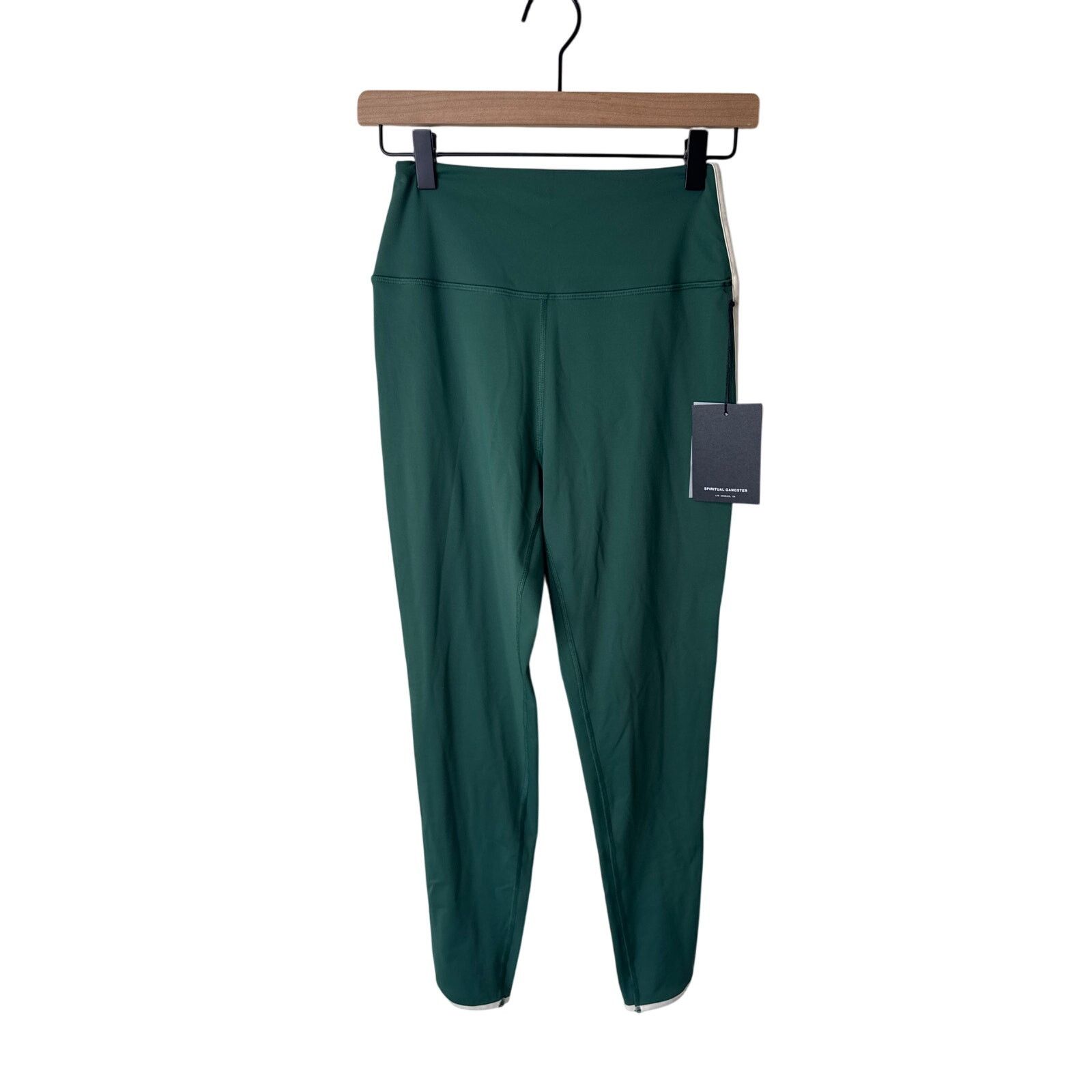 Spiritual Gangster Spiritual Gangster Marley 7/8 Legging Retro Green Small Size 26" / US 2 / IT 38 - 4 Thumbnail