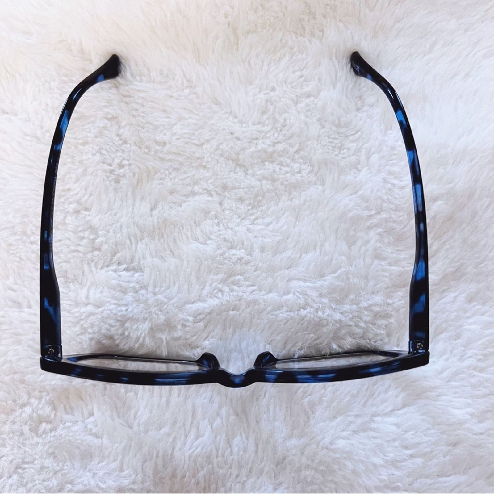 Other Leila Blue Cateye Oversized Reader Glasses Size ONE SIZE - 4 Thumbnail