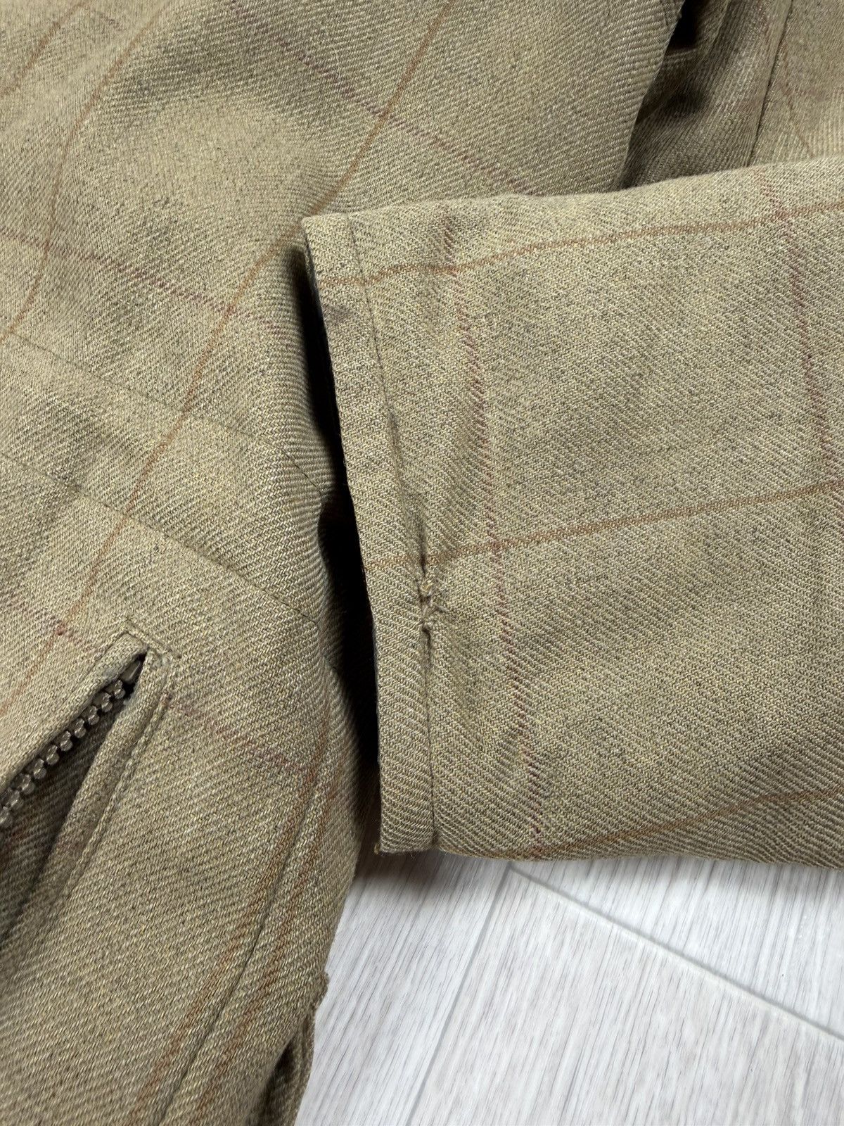 Barbour Barbour Washable Berwick Tweed Jacket Men's Large Green Size US L / EU 52-54 / 3 - 14 Thumbnail