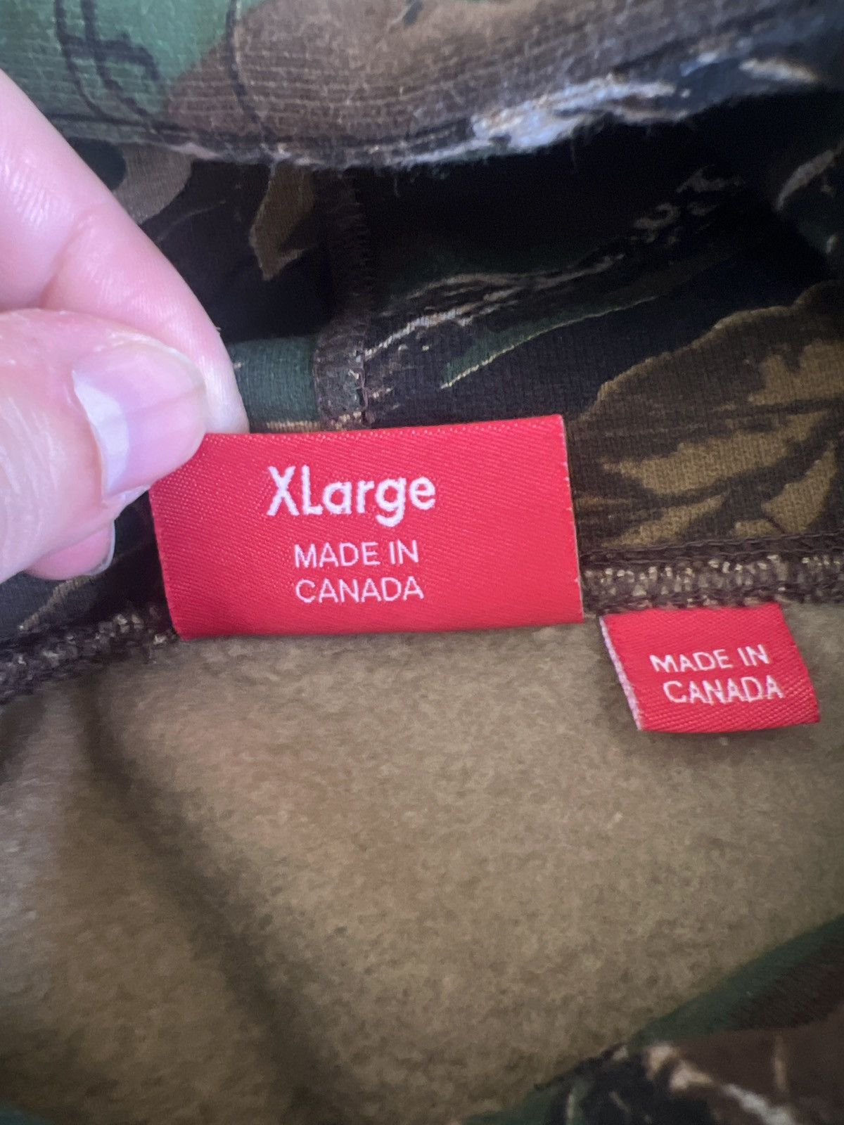 Supreme Supreme Small Box Branch Woodland Camo Size US XL / EU 56 / 4 - 5 Thumbnail