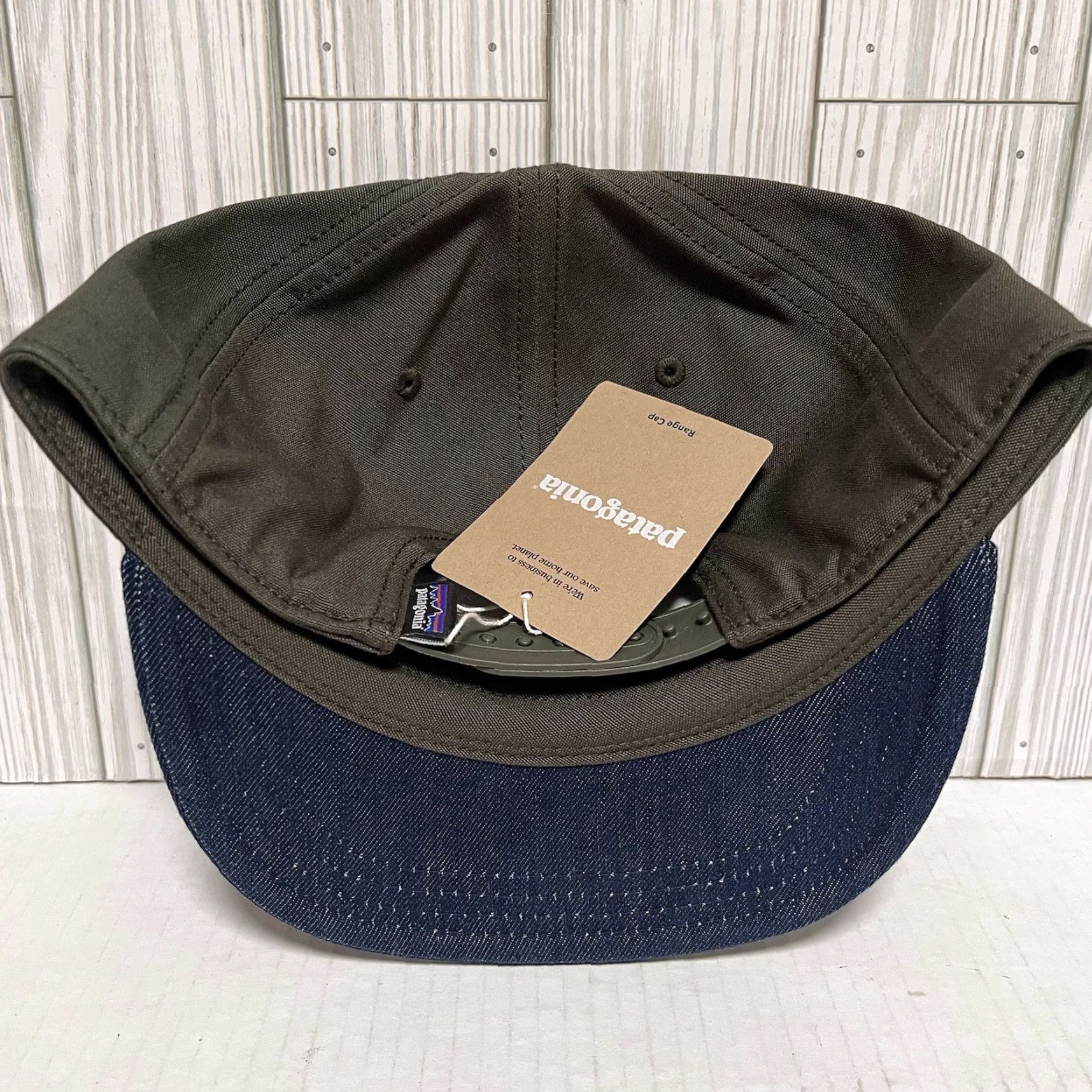 Patagonia Patagonia Hat Range Cap Snap Back Pine Needle Green Adjustable Men’s Adult NEW Size ONE SIZE - 5 Thumbnail