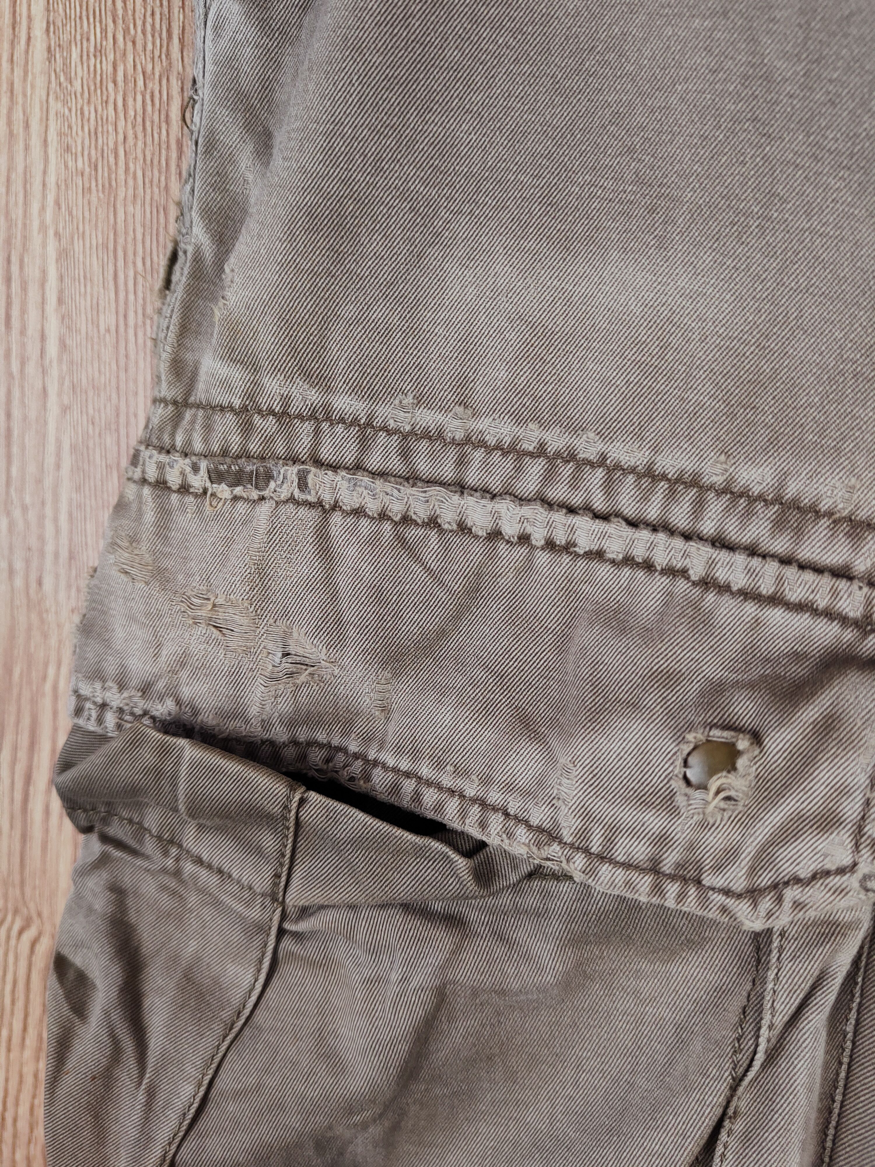 Japanese Brand × Vintage RCC 986 Olive Faded Multi Tactical pocket Cargo Pants Size US 35 - 3 Thumbnail