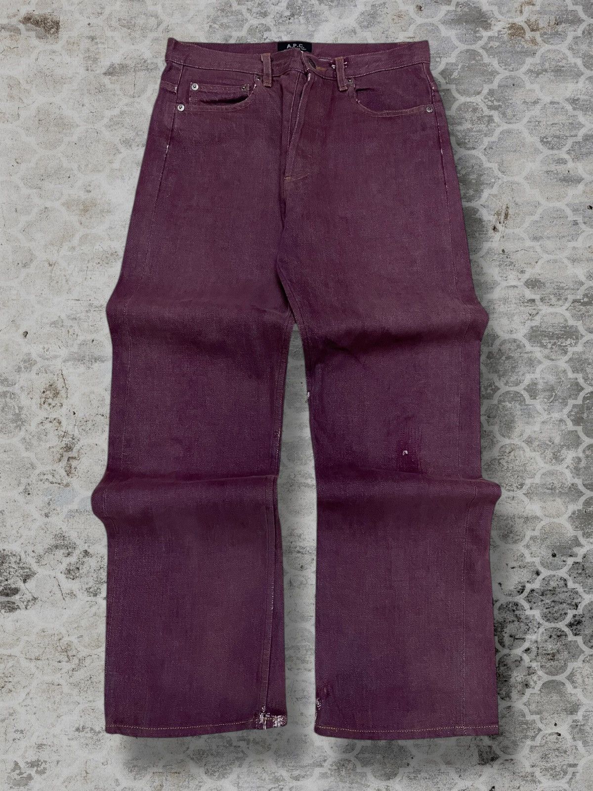 A.P.C. Authentic Designer A.P.C Rue De Fleurus Selvedge Denim Size US 30 / EU 46 - 1 Thumbnail