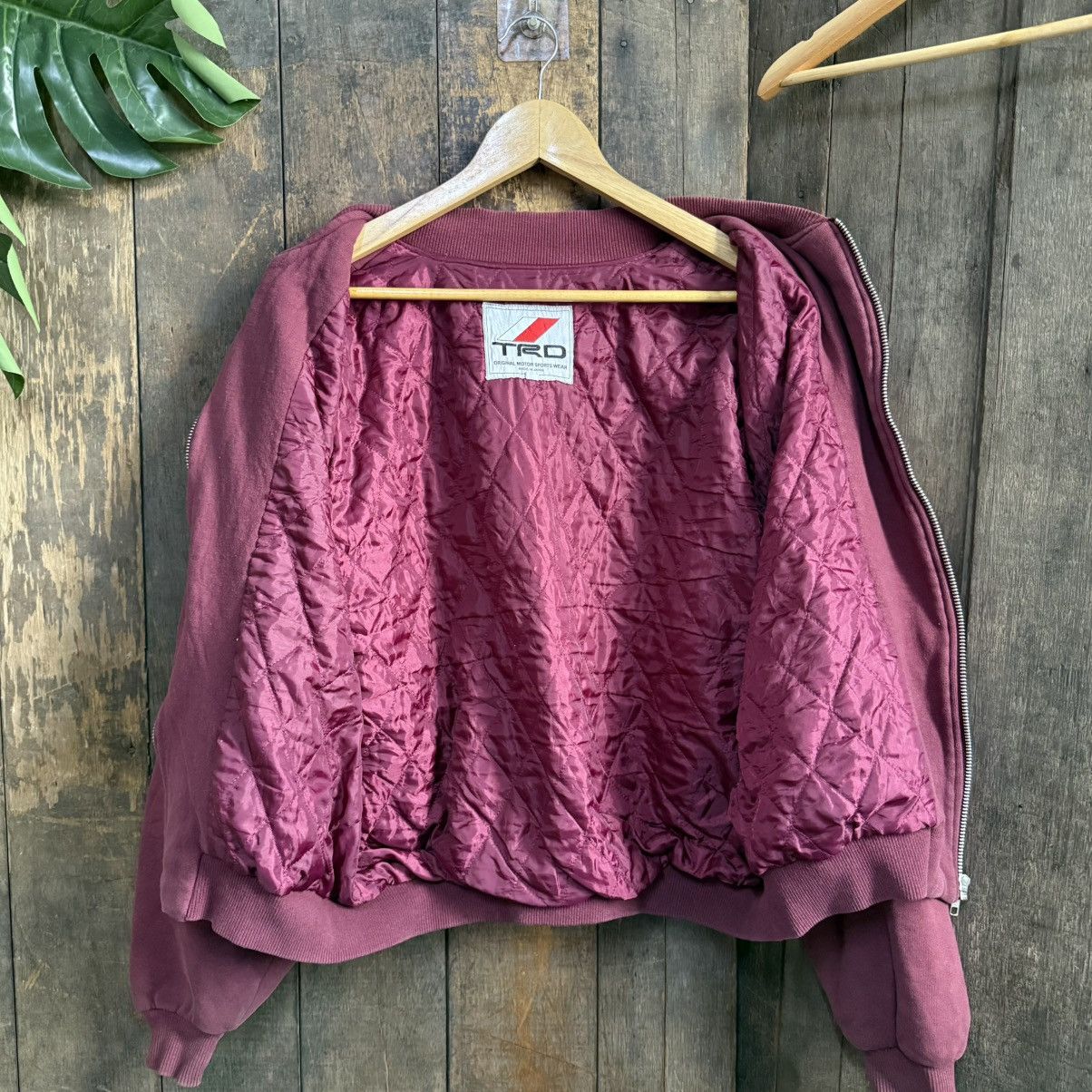 Vintage Vintage Toyota TRD Racing Bomber Cotton Jacket Size US L / EU 52-54 / 3 - 4 Thumbnail
