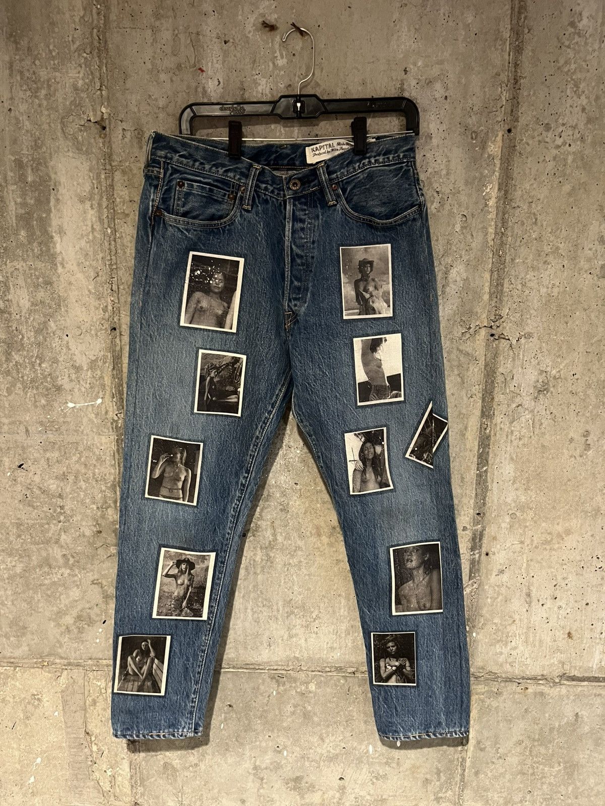 Kapital Nude Girl Denim Size US 30 / EU 46 - 1 Thumbnail