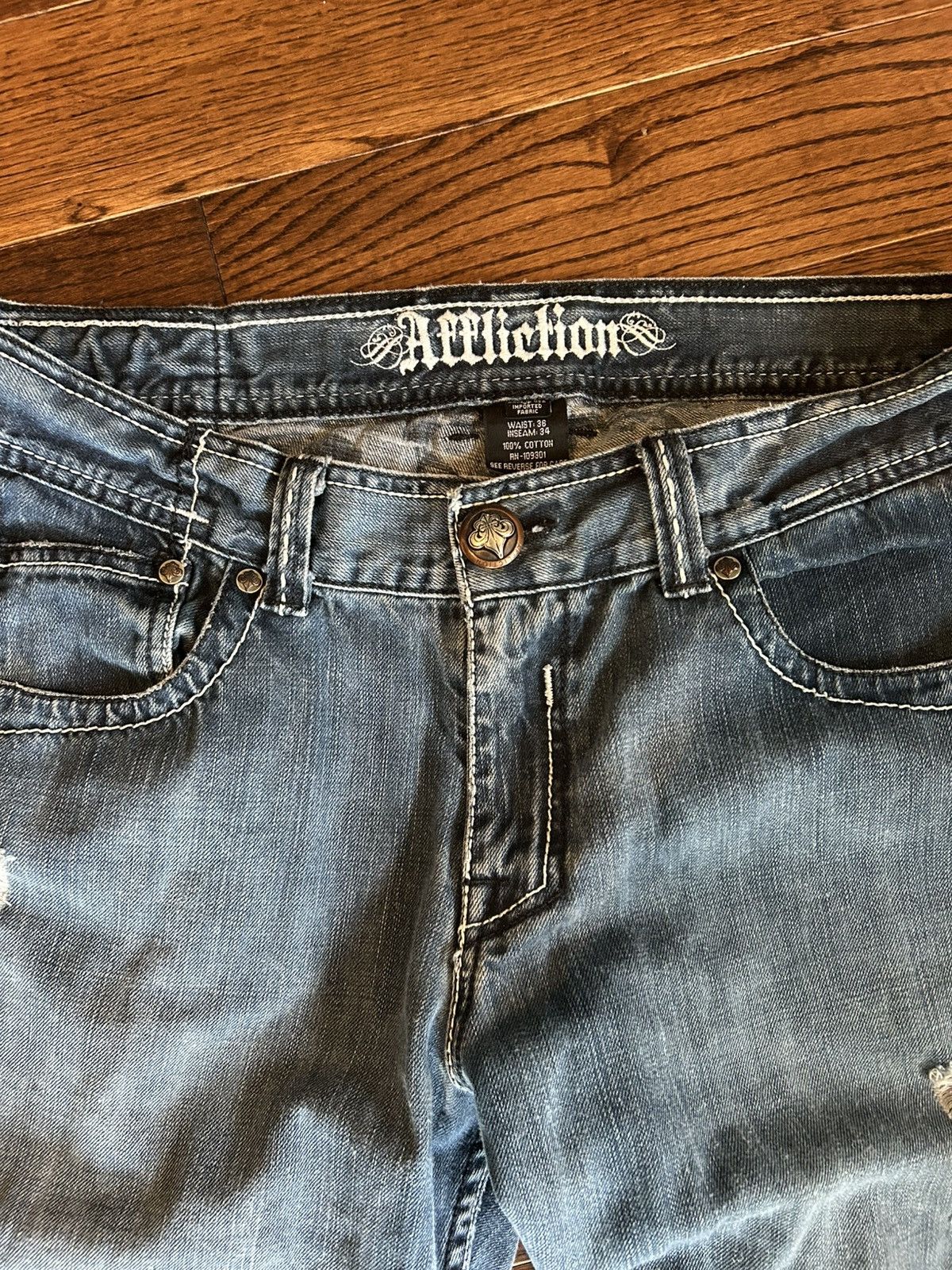Affliction Affliction Jeans Size US 36 / EU 52 - 5 Thumbnail