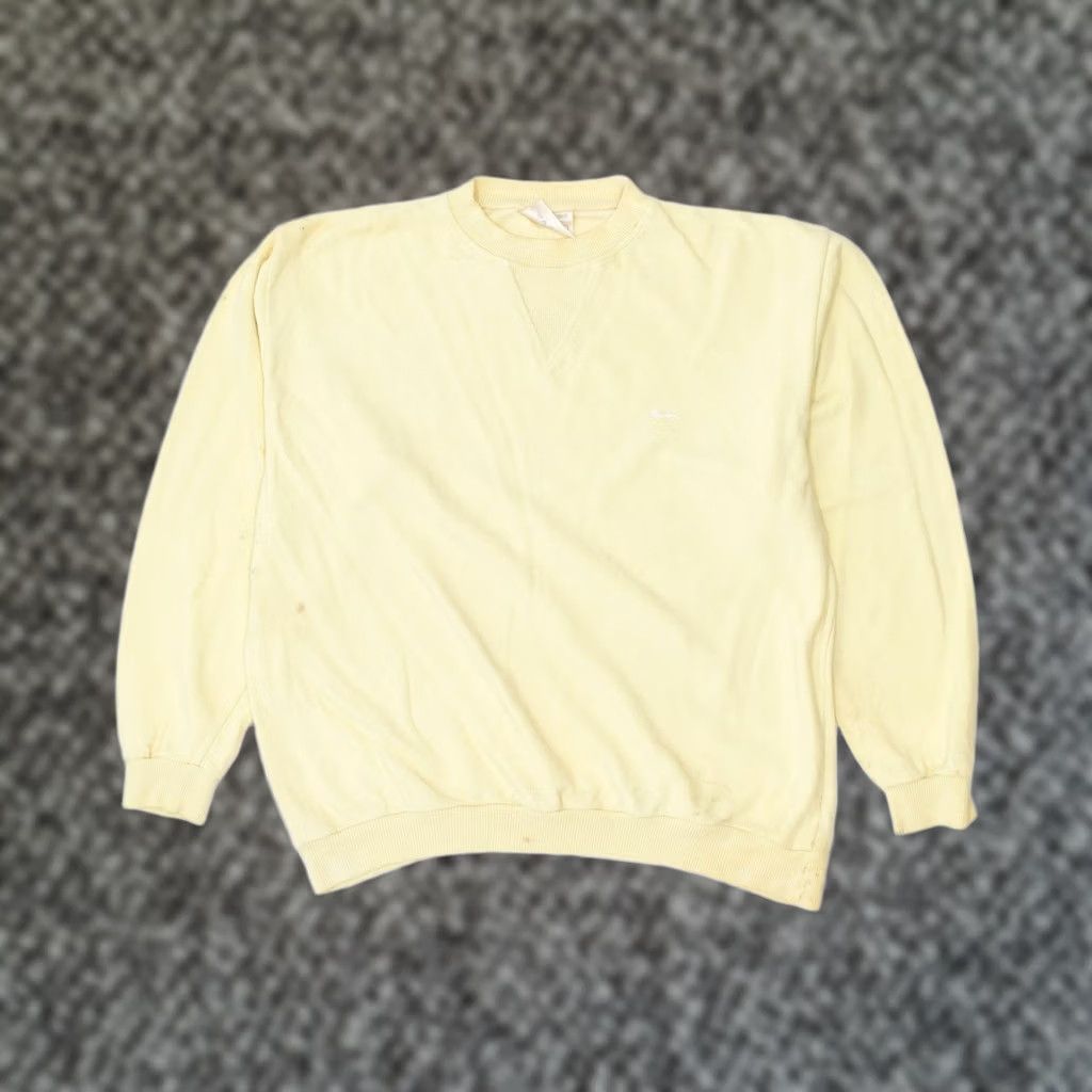 Vintage VINTAGE SAN MARCO VENTANA Womens Jumper Sweater Yellow 2XL Crew Neck Size XXL / US 16-18 / IT 52-54 - 1 Thumbnail