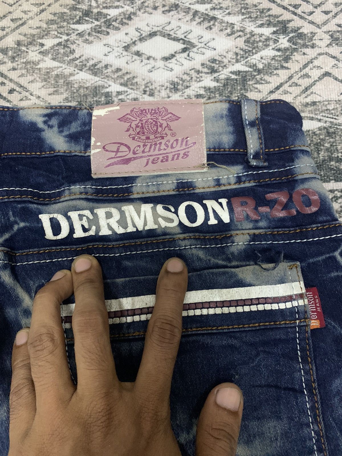 PPFM ❌LAST❌COMME DES GARCONS INSPIRED BRAND DERMSON ACID WASH Size US 31 - 7 Thumbnail