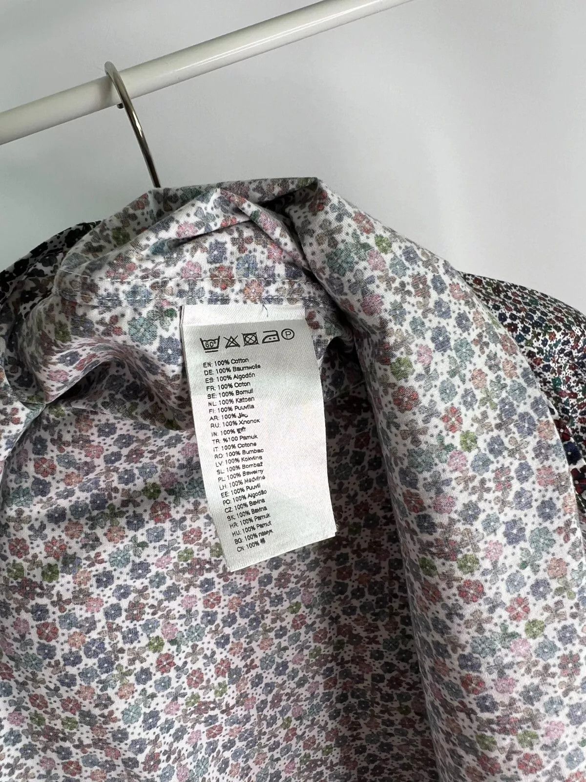Eton Eton Contemporary Men's Casual Shirt Multicolor Floral XXL Size US XXL / EU 58 / 5 - 12 Thumbnail