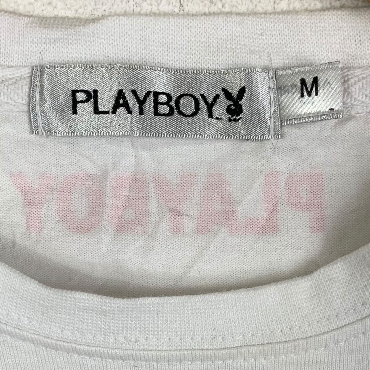 Playboy Vintage PLAYBOY BUNNY COLLECTION Embossed Tee Shirt Top Size M / US 6-8 / IT 42-44 - 5 Thumbnail