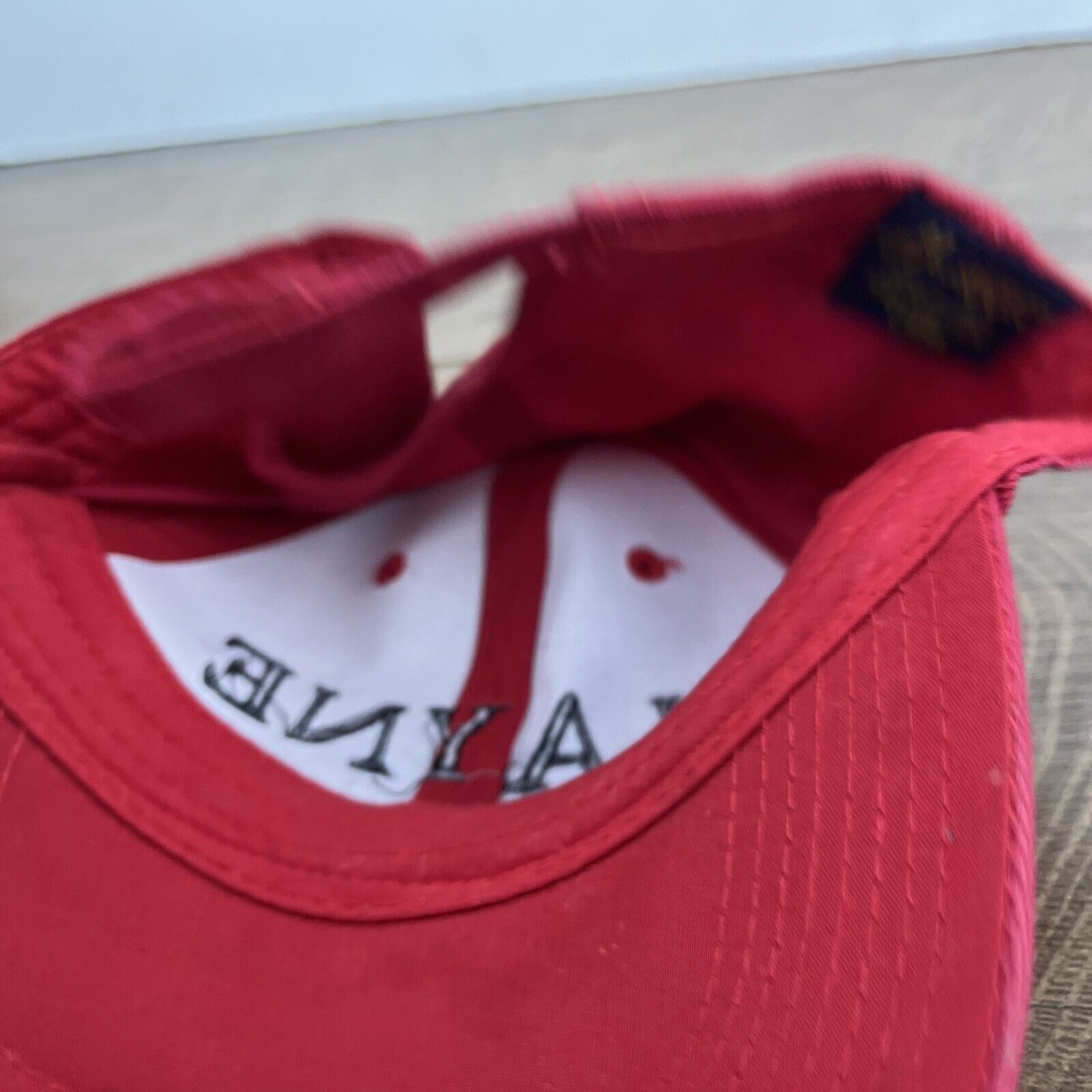 Other Wayne Warriors Hat Wayne Warrior Red Adjustable Hat Adult Si Size ONE SIZE - 12 Thumbnail