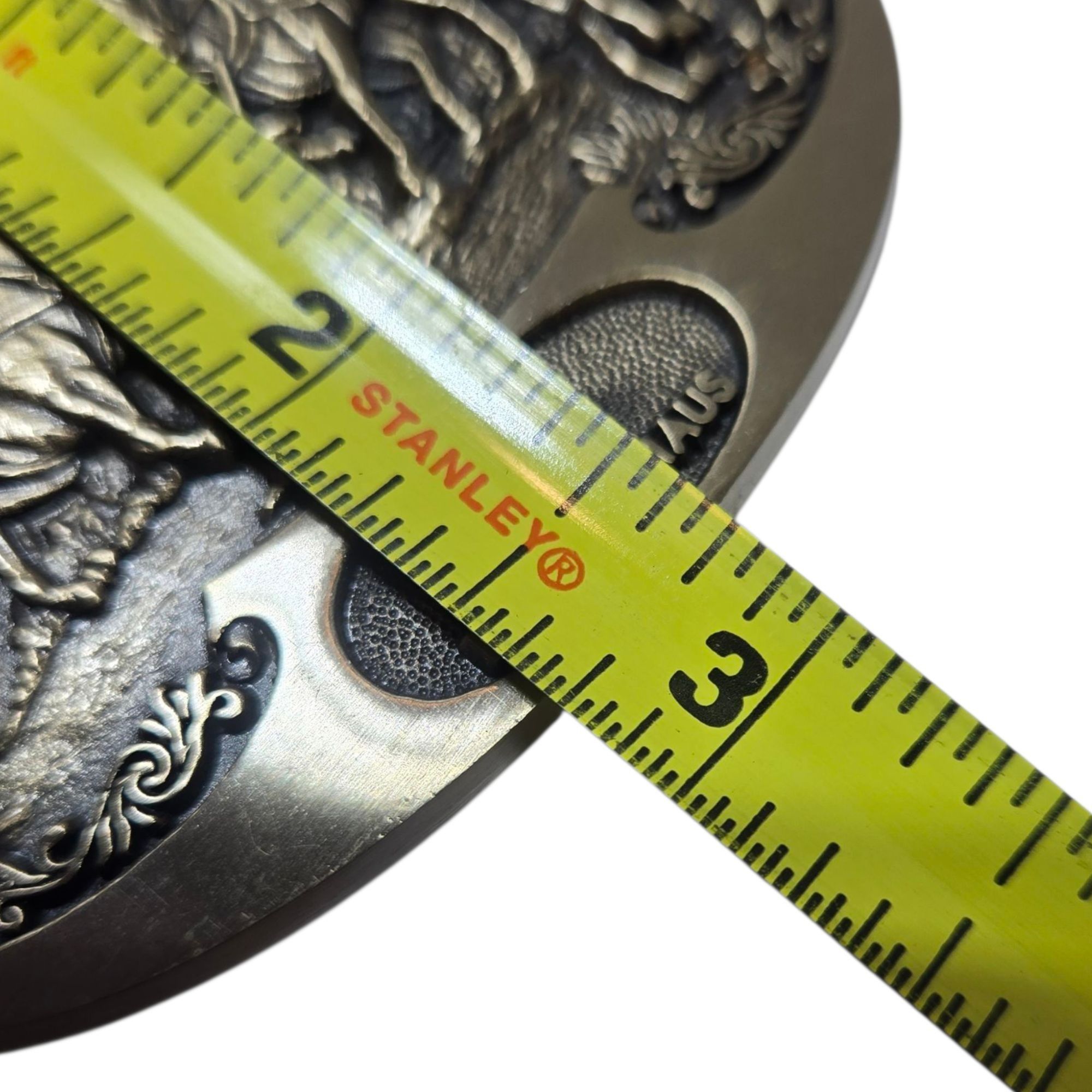 Other Oscar Berninghaus Through Hostile Country Belt Buckle Cowboy Size ONE SIZE - 4 Thumbnail