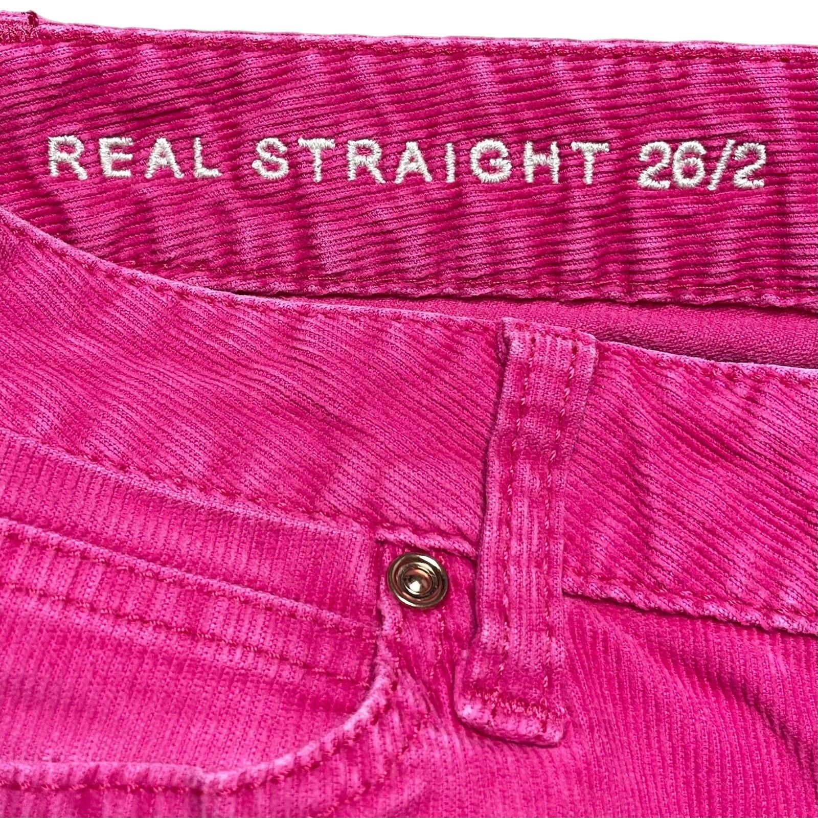 Gap Gap Real Straight Corduroy Jeans Size 26" / US 2 / IT 38 - 6 Thumbnail