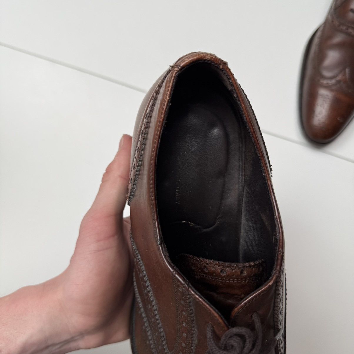 Dolce & Gabbana Vintage dolce gabbana formal oxfords leather shoes boots Size US 10 / EU 43 - 15 Thumbnail