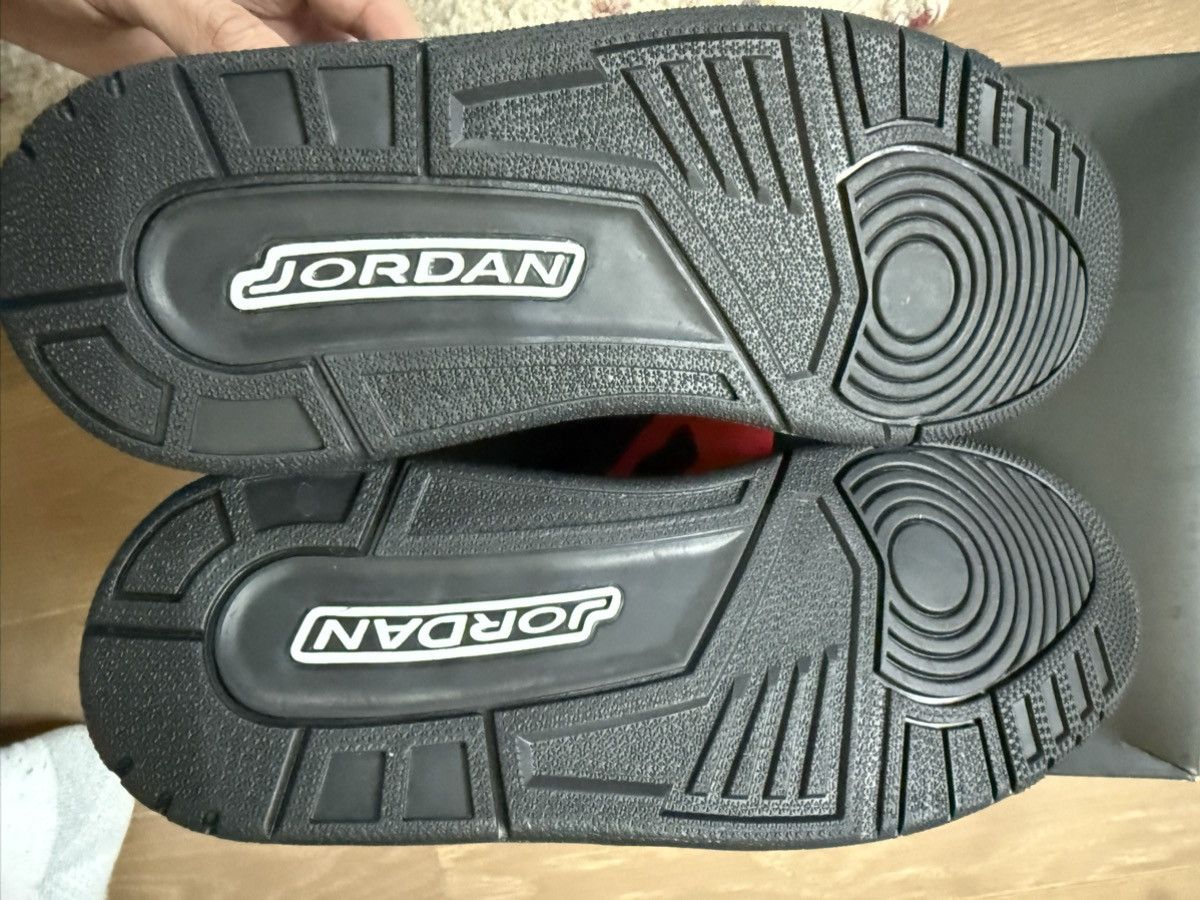 Jordan Brand Nike Jordan 3 Retro Black Cat 2025 Triple Black Size 8.5 Size US 8.5 / EU 41-42 - 6 Thumbnail