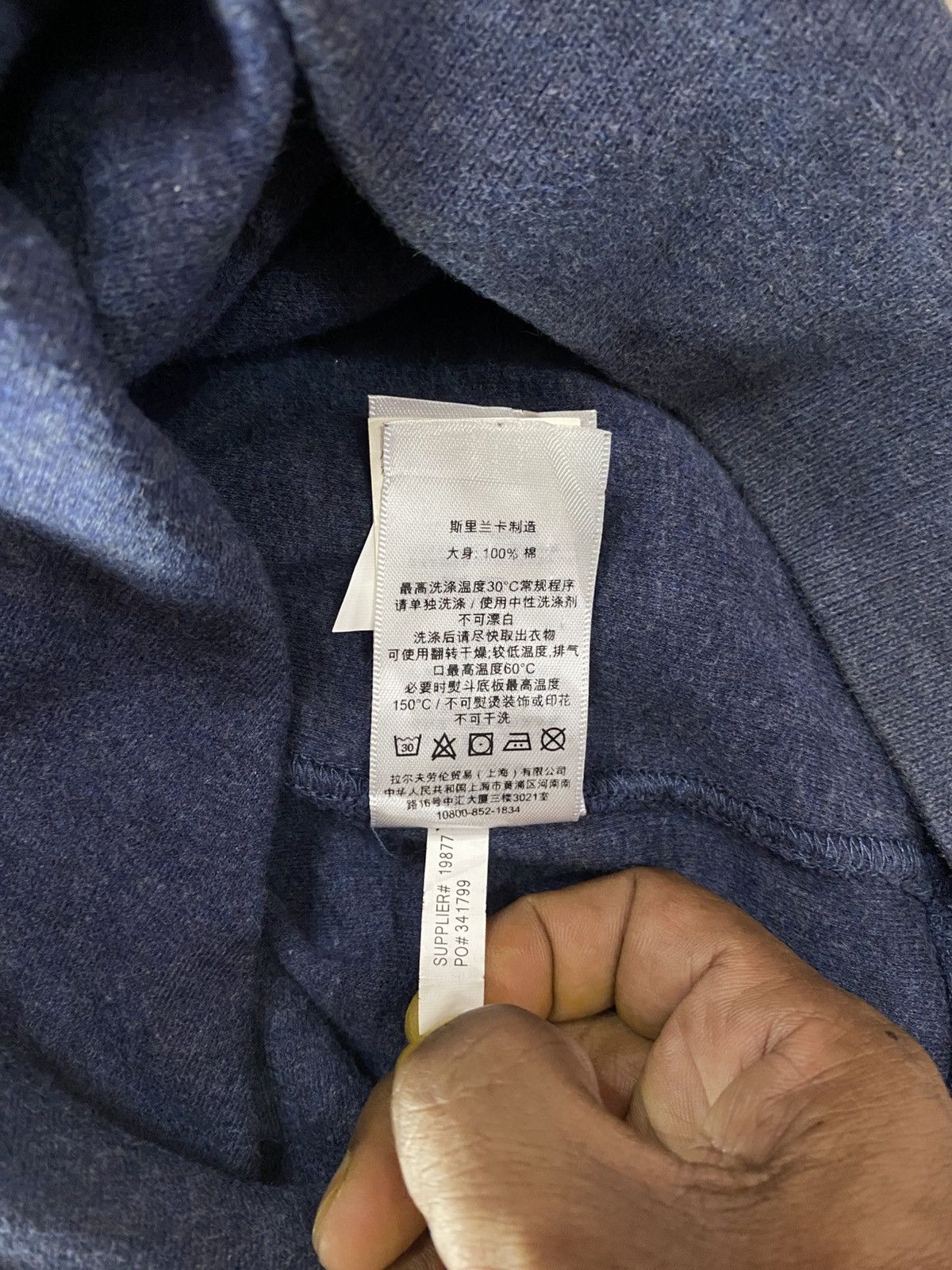 Polo Ralph Lauren × Ralph Lauren × Vintage Vintage polo ralph lauren sweater with leather elbow patches Size US L / EU 52-54 / 3 - 8 Thumbnail
