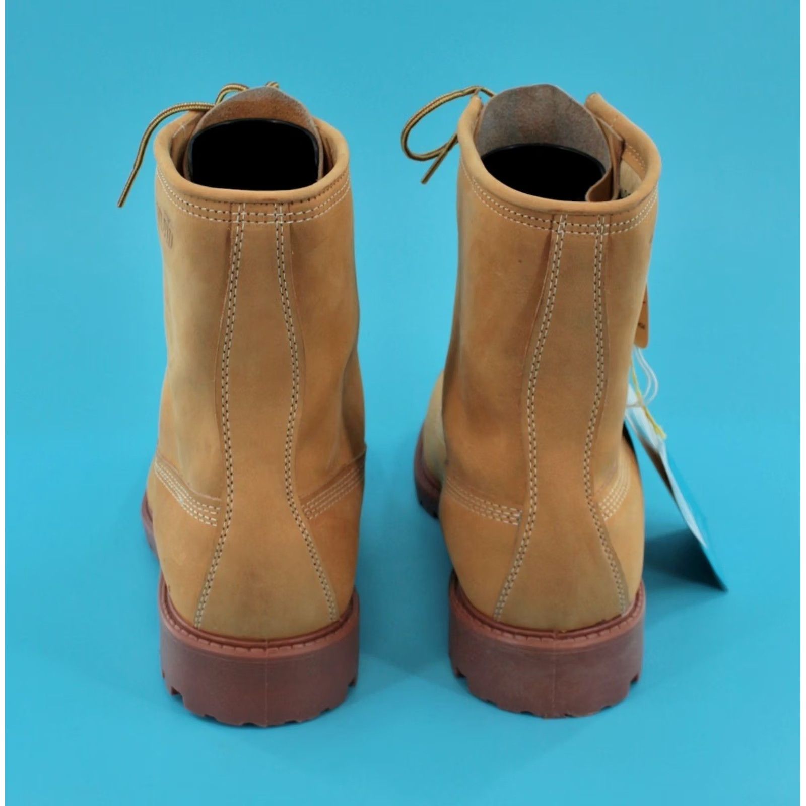 Vintage Watershed Boots Men's VTG 1970s Leather Boots Size 10.5 Brown Tan 70s Vintage Condition Good Size US 11 / EU 44 - 6 Thumbnail