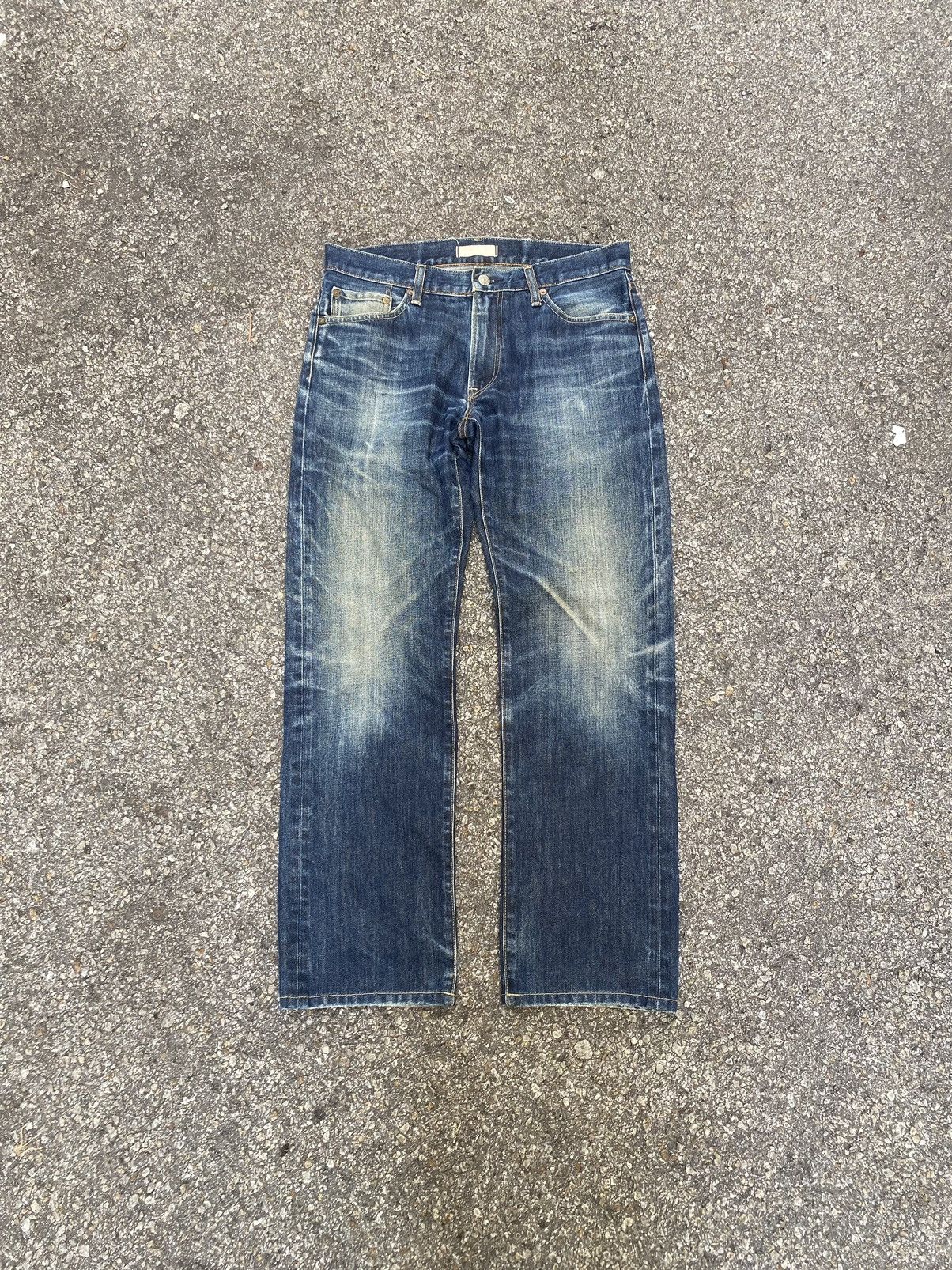 Hysteric Glamour Japanese Mud Wash Denim Faded Rusty Jeans Beautiful Pants Size US 33 - 1 Thumbnail