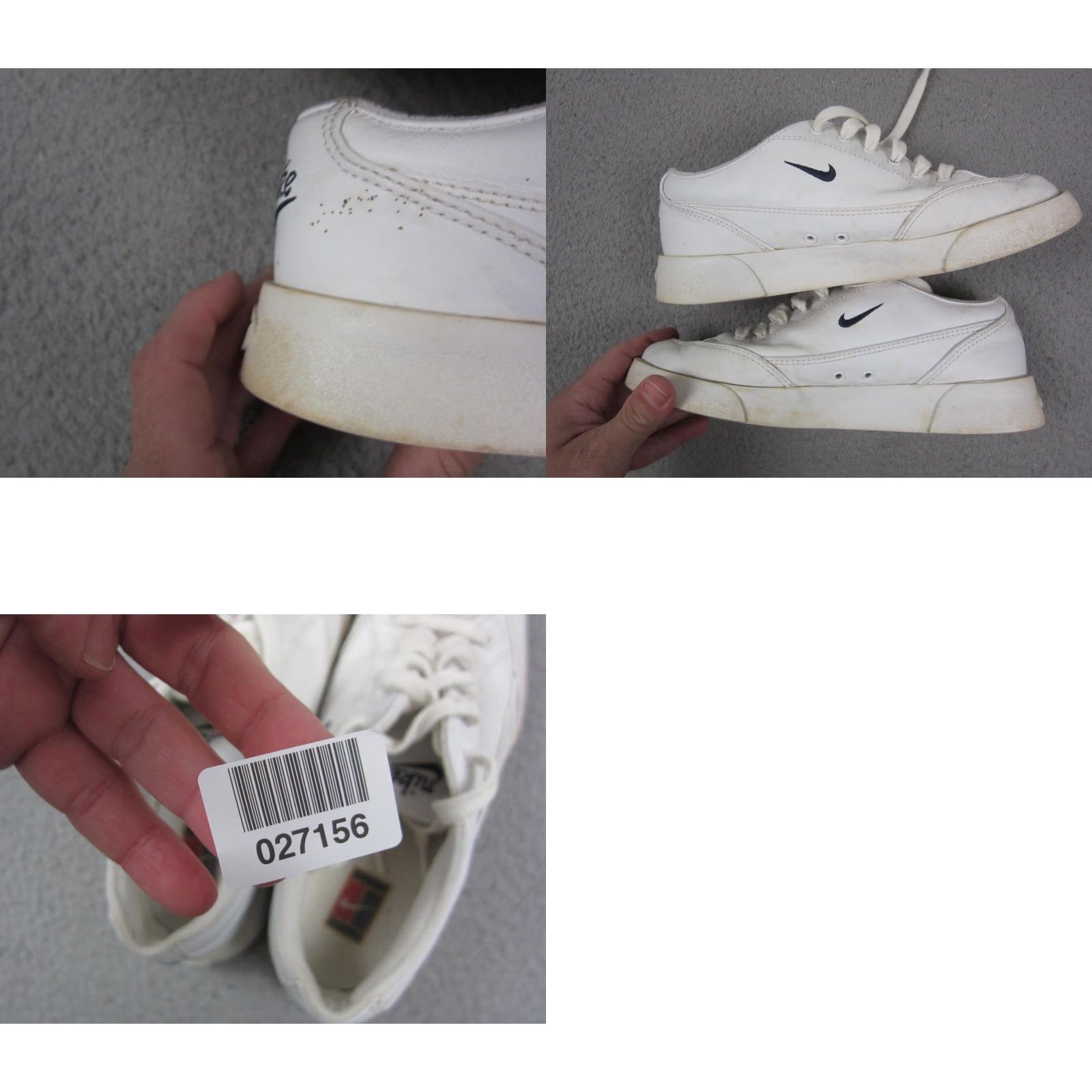 Nike VINTAGE Nike Shoes Womens 7.5 White Low Top 90s Challenge Court Sneakers Ladies Size M / US 6-8 / IT 42-44 - 9 Thumbnail