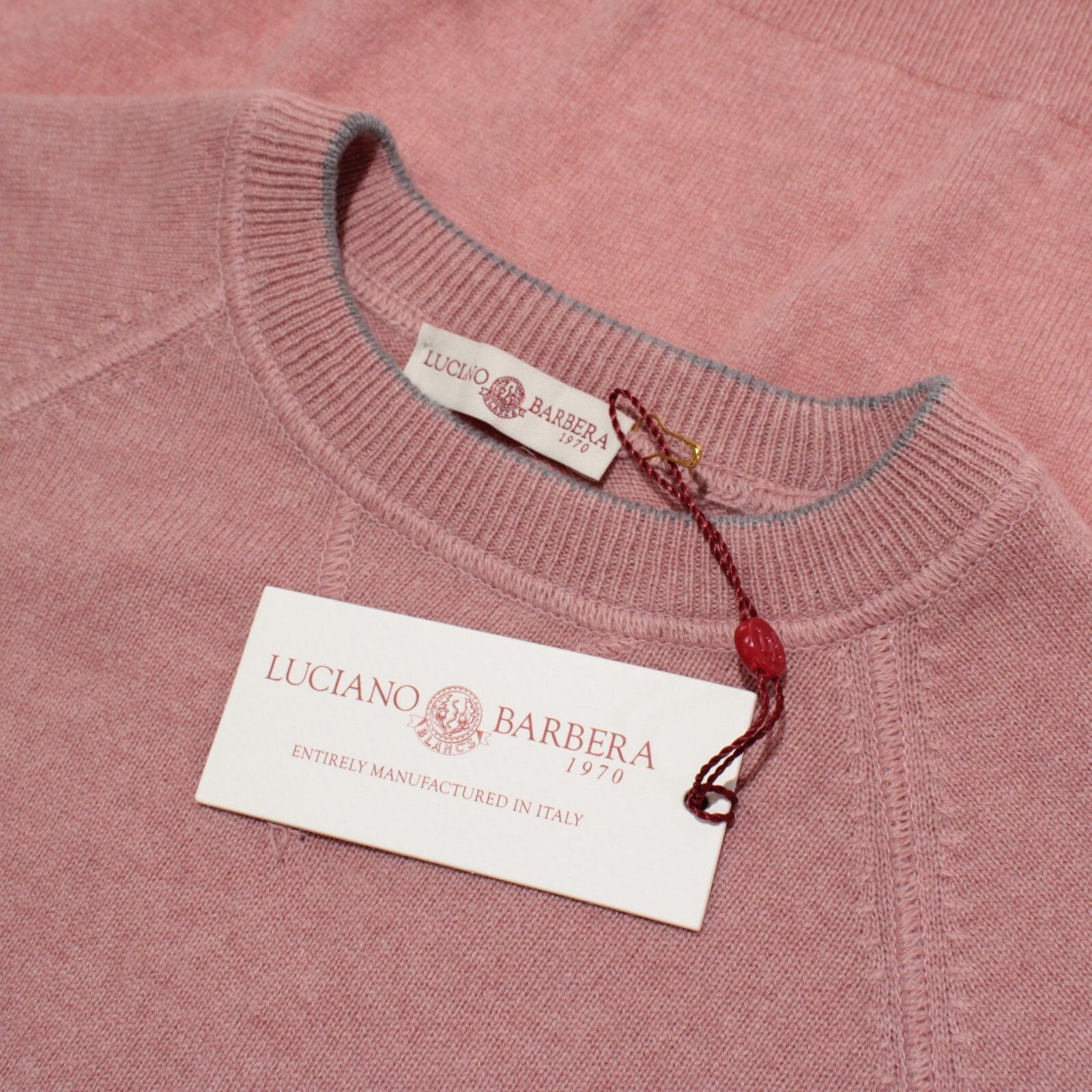 Luciano Barbera Luciano Barbera Sweater Size US M in Pink Size US M / EU 48-50 / 2 - 1 Thumbnail