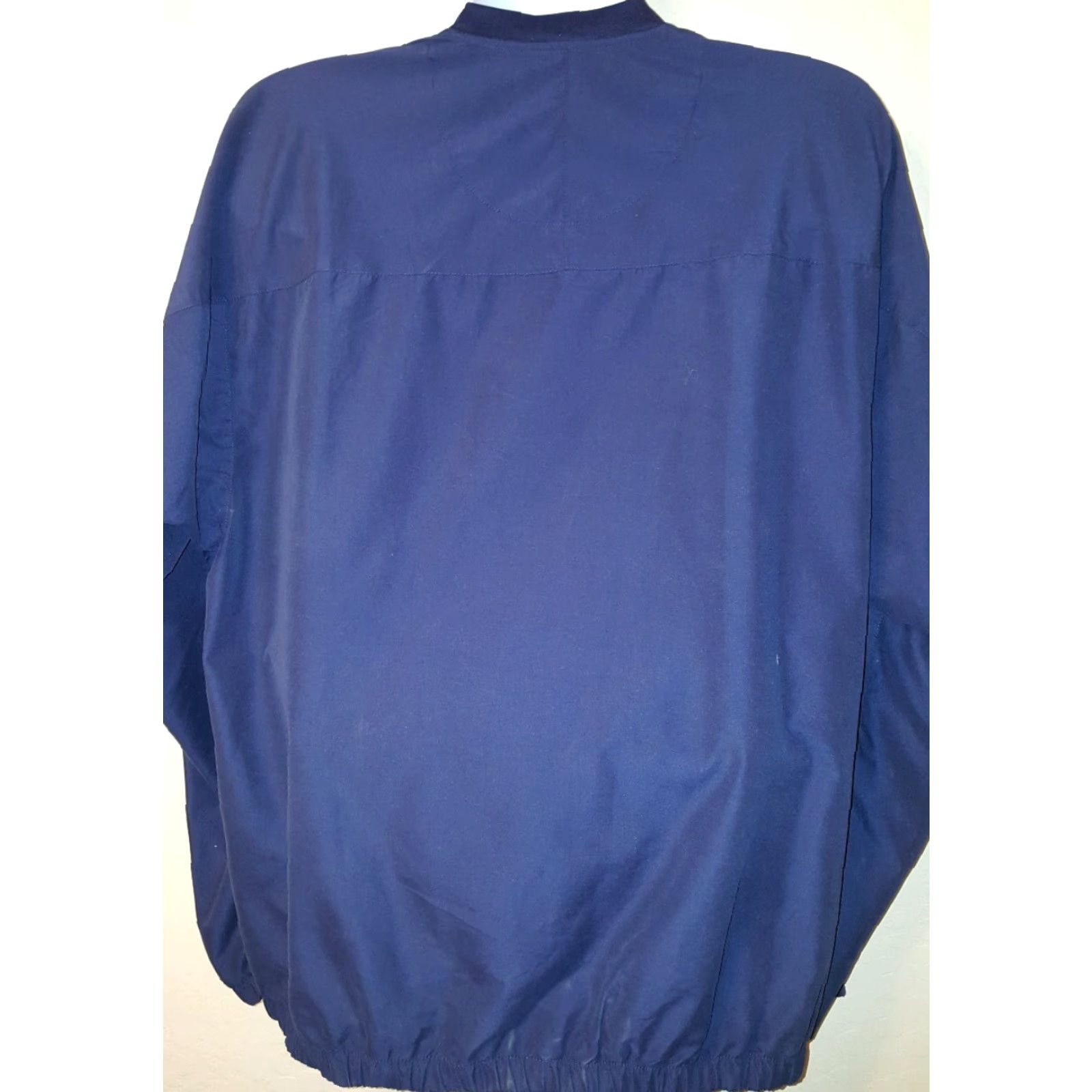 Footjoy Footjoy Mens Jacket Blue L Pullover Golf FJ Windbreaker V Neck L Size US L / EU 52-54 / 3 - 3 Thumbnail