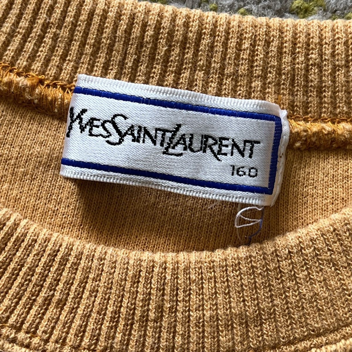Vintage Sun Faded Vintage Yves Saint Laurent Sweater Size US M / EU 48-50 / 2 - 5 Thumbnail