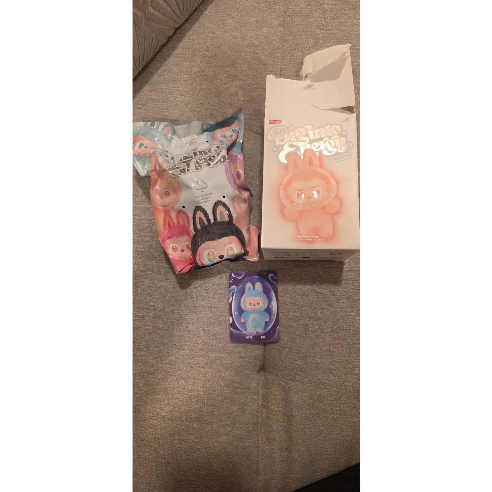 Other HOPE Labubu The Monsters Big Into Energy Open Box Sealed Size ONE SIZE - 2 Thumbnail